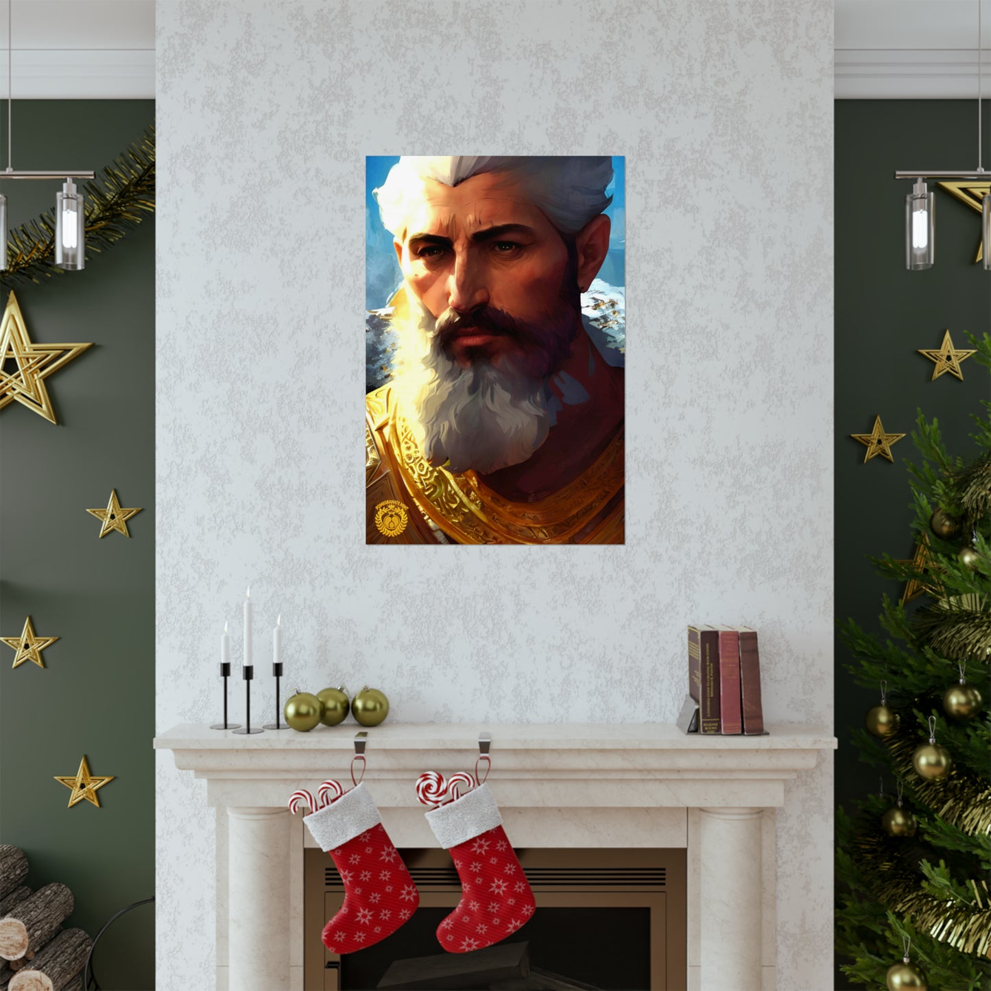 Tiridates III of Armenia Premium Matte Vertical Poster Pomegranate Mint