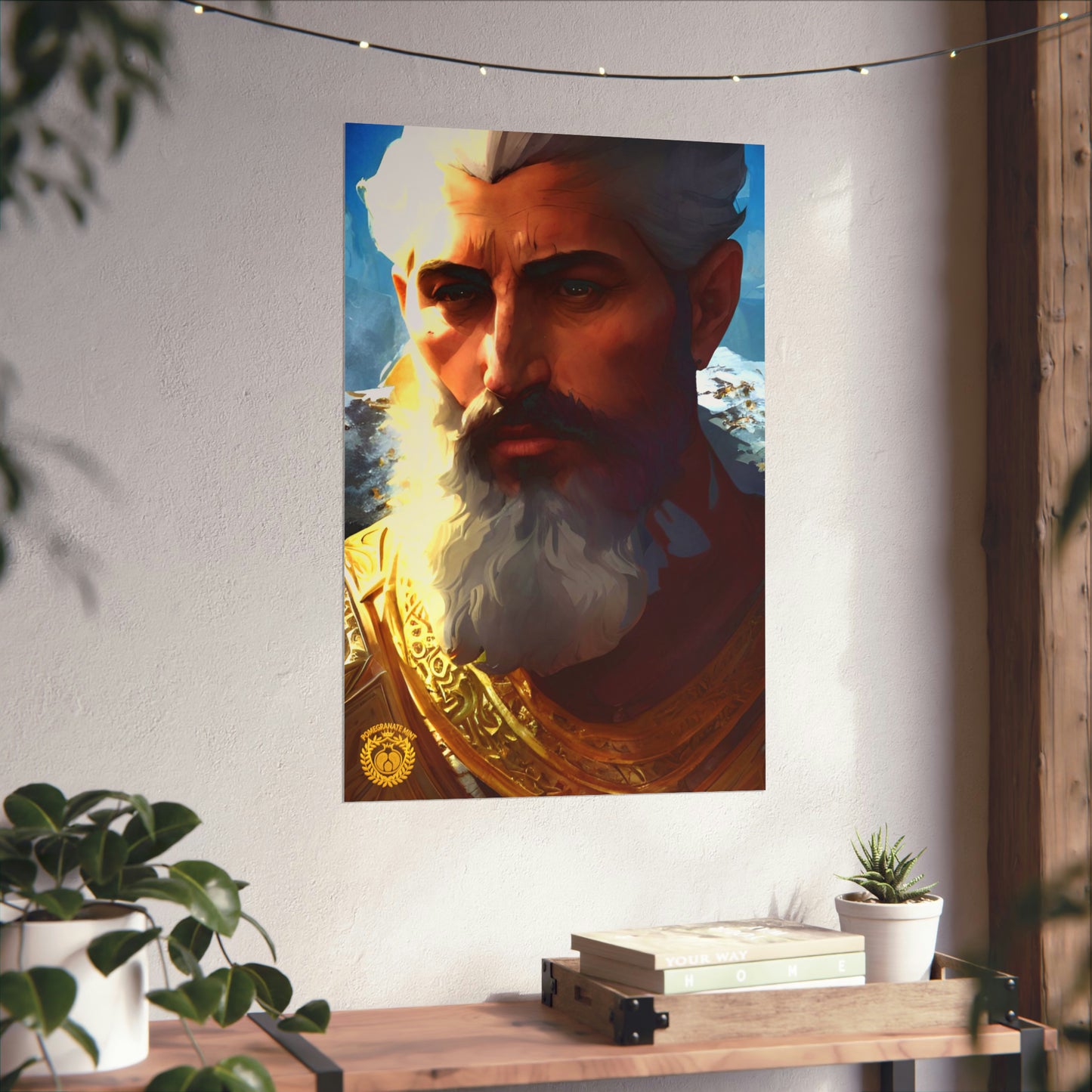 Tiridates III of Armenia Premium Matte Vertical Poster Pomegranate Mint