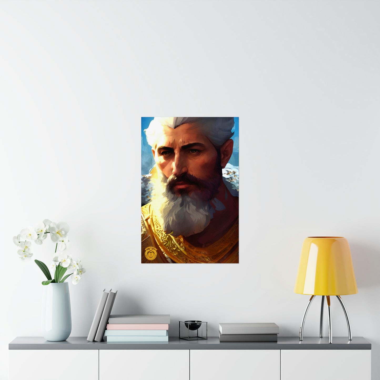 Tiridates III of Armenia Premium Matte Vertical Poster Pomegranate Mint