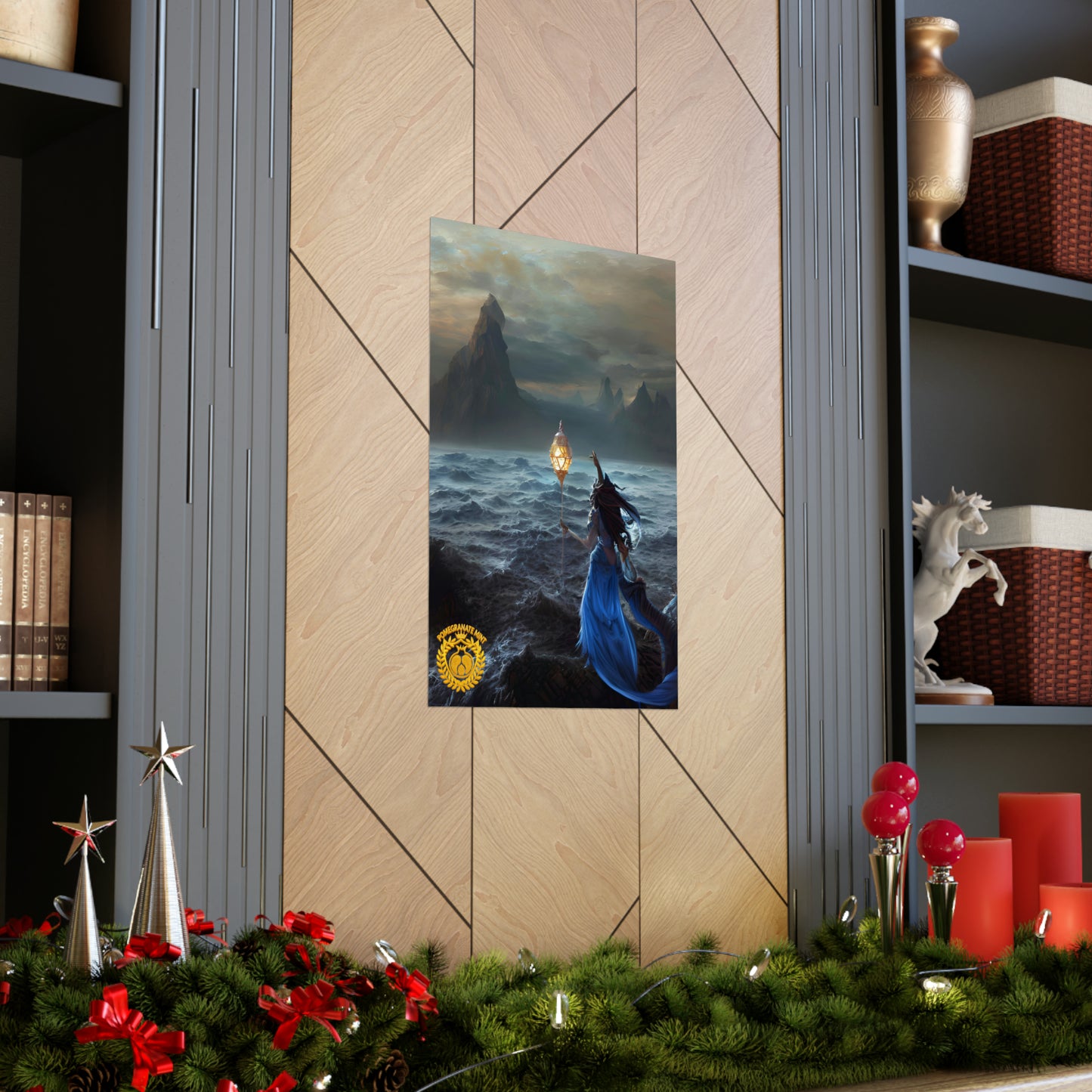 Legend of Akhtamar Island Premium Matte Vertical Poster Pomegranate Mint