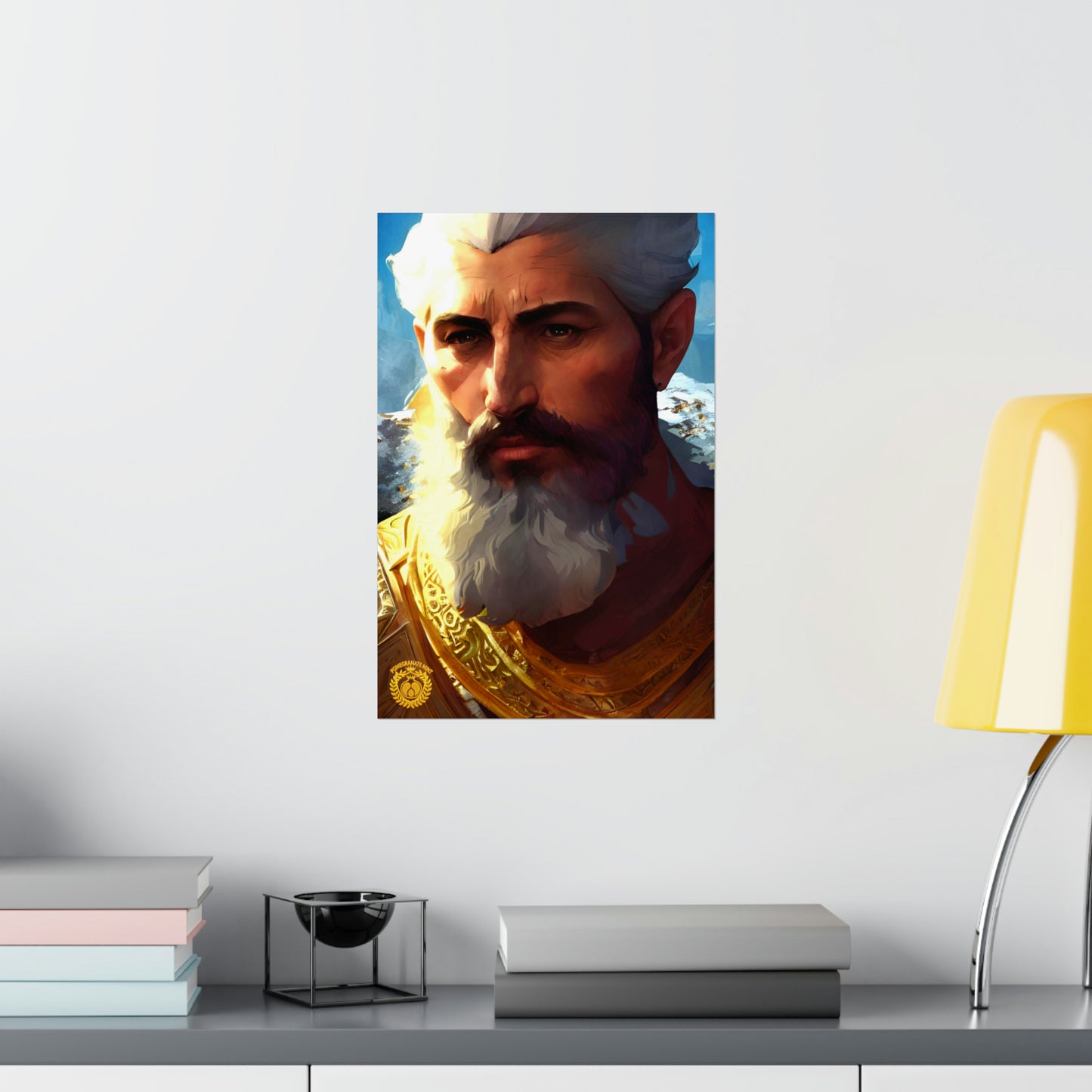 Tiridates III of Armenia Premium Matte Vertical Poster Pomegranate Mint