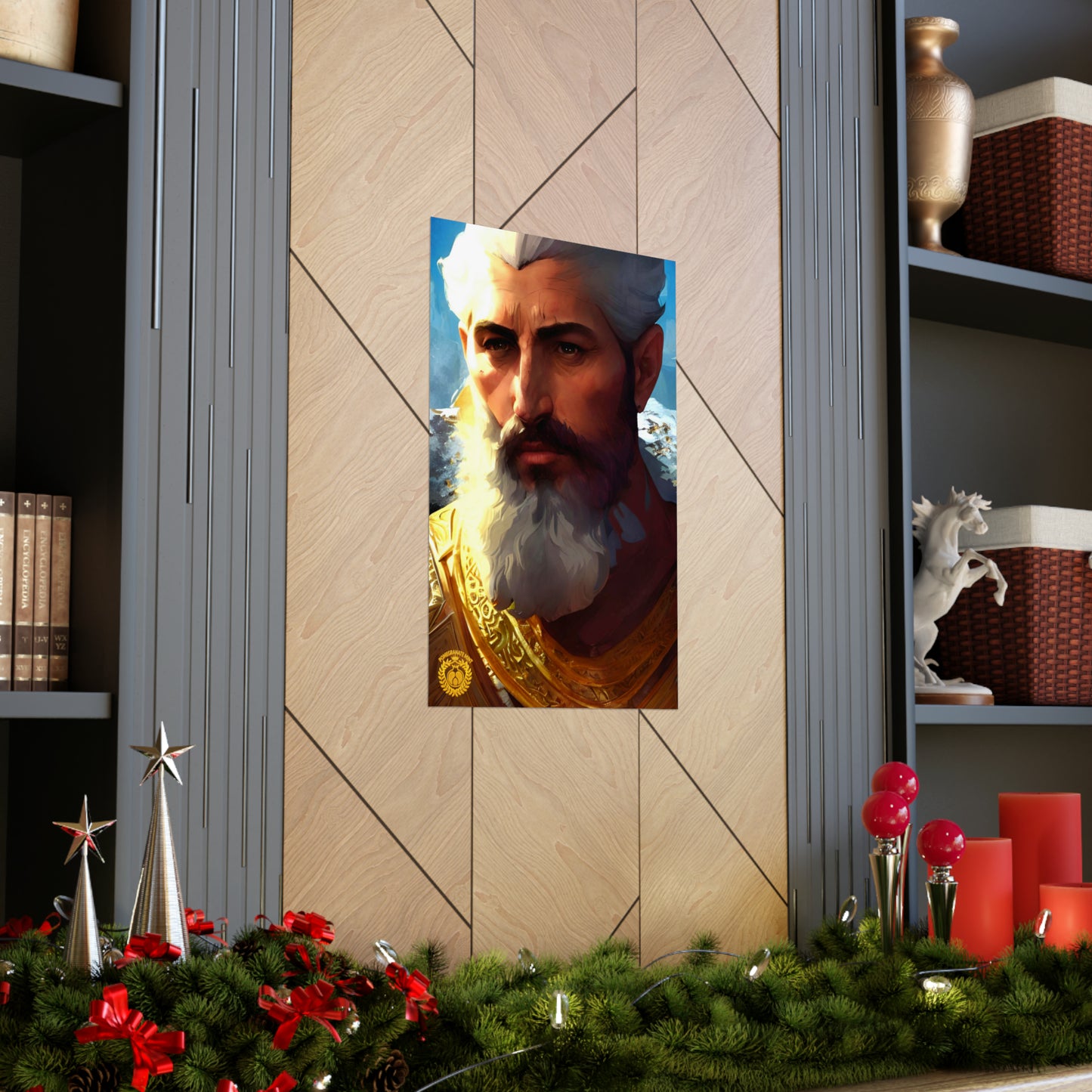 Tiridates III of Armenia Premium Matte Vertical Poster Pomegranate Mint