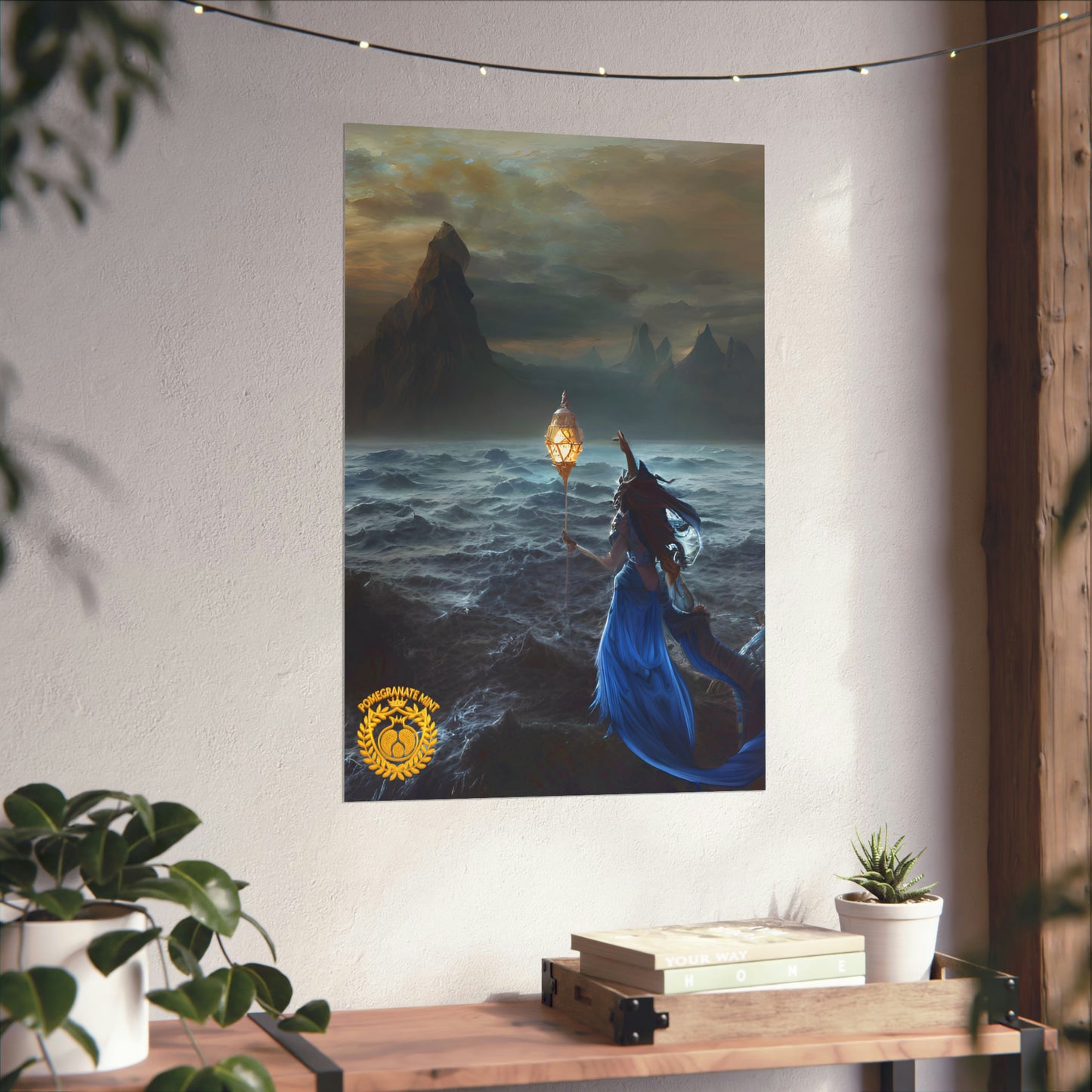 Legend of Akhtamar Island Premium Matte Vertical Poster Pomegranate Mint