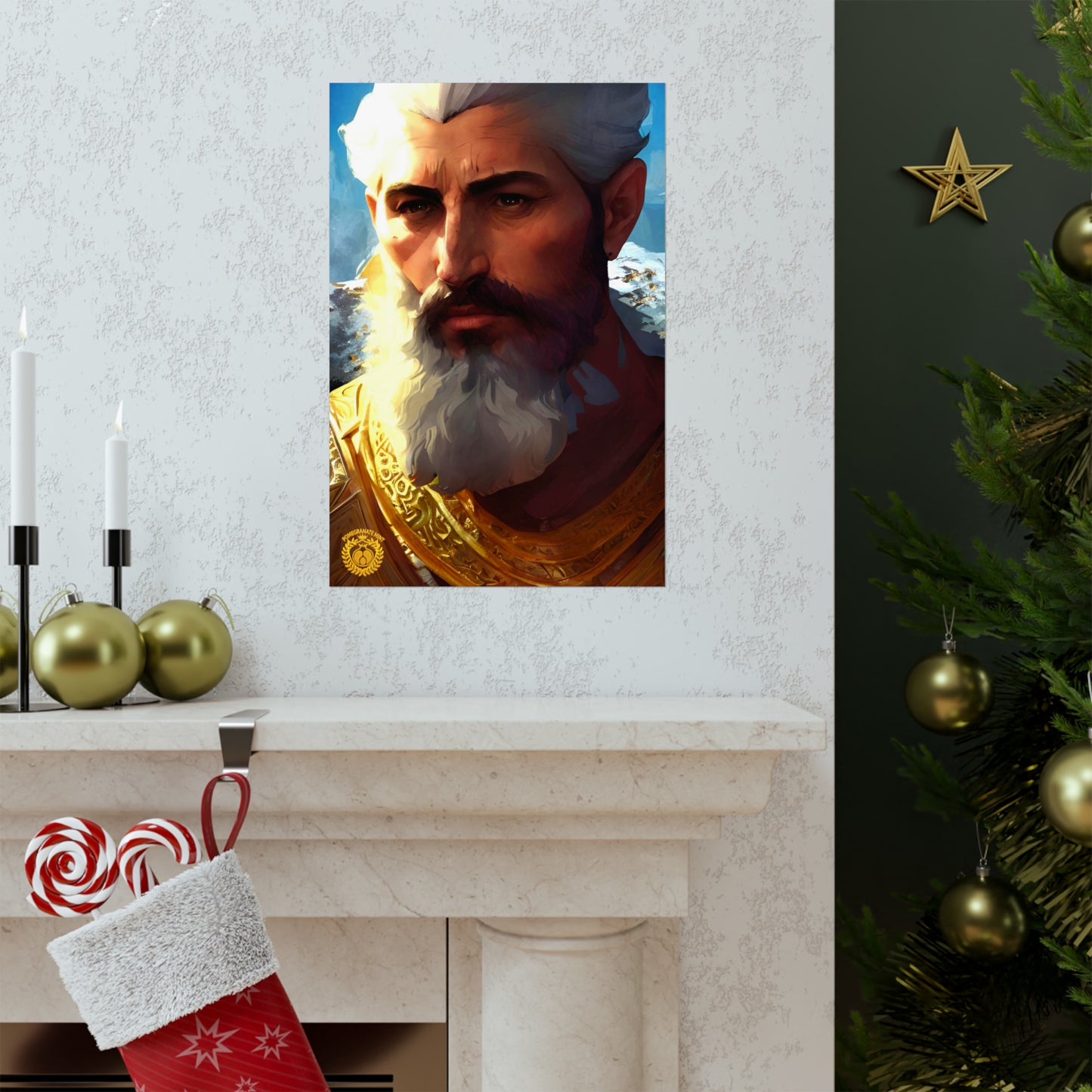 Tiridates III of Armenia Premium Matte Vertical Poster Pomegranate Mint