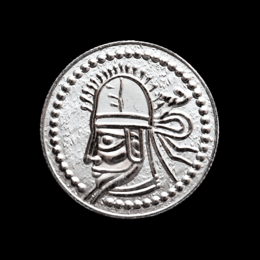2022 Tiridates III Silver Drachma Coin Pomegranate Mint