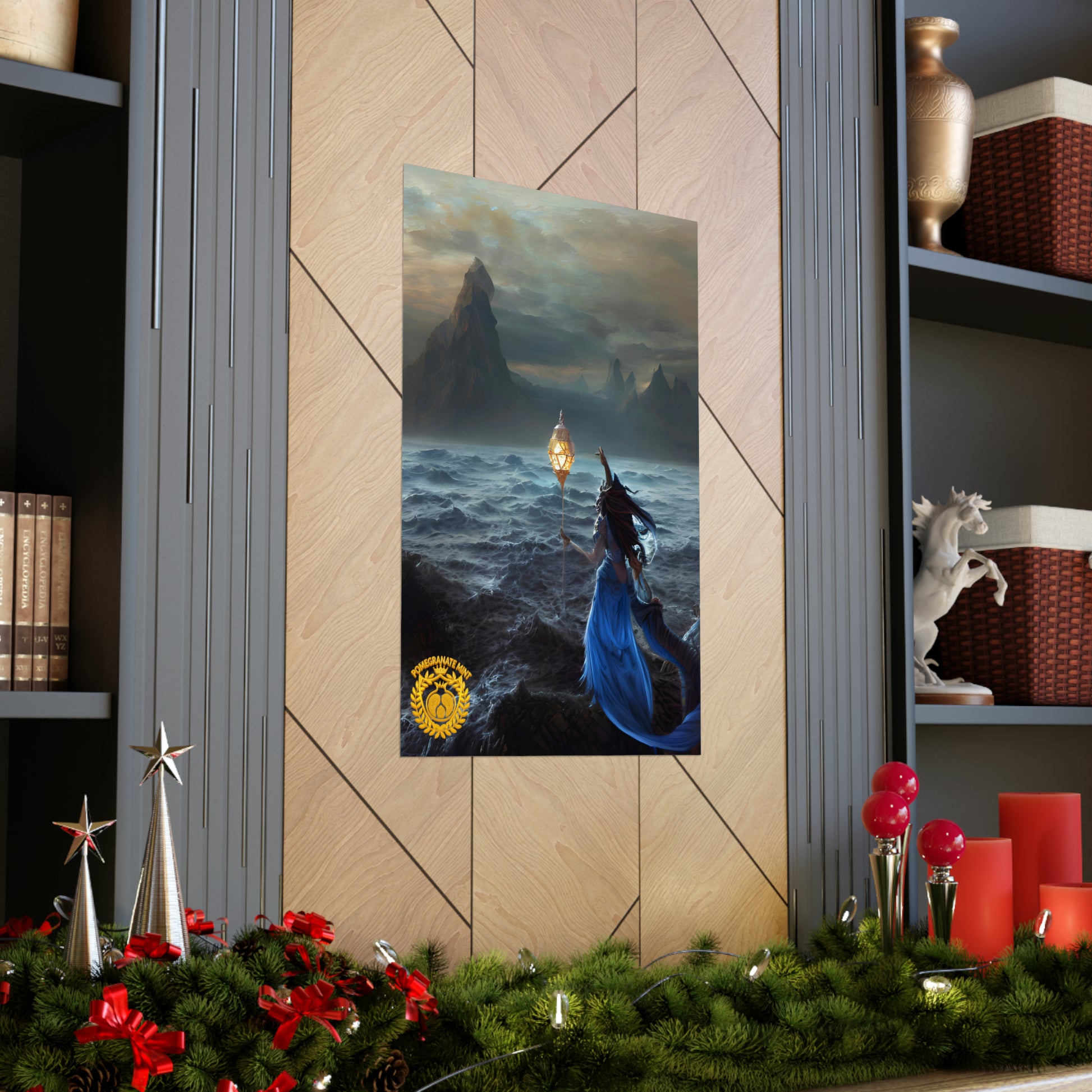Legend of Akhtamar Island Premium Matte Vertical Poster Pomegranate Mint