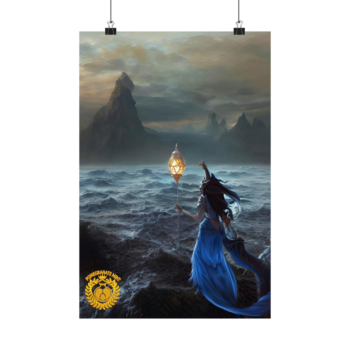 Legend of Akhtamar Island Premium Matte Vertical Poster Pomegranate Mint