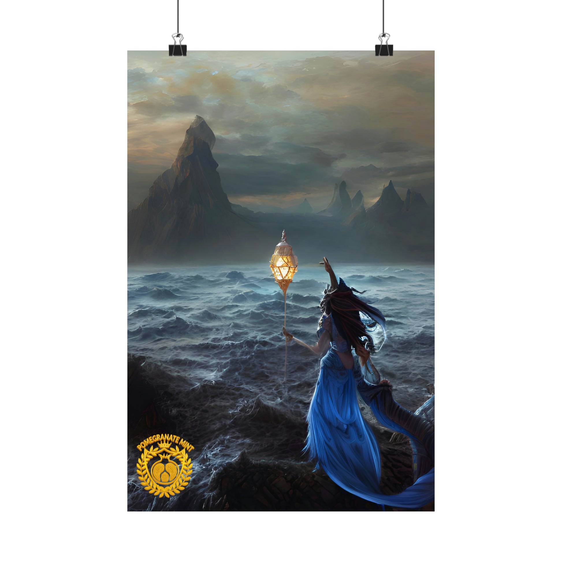 Legend of Akhtamar Island Premium Matte Vertical Poster Pomegranate Mint