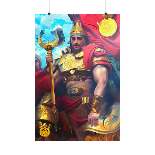 Tigranes the Great of Armenia Premium Matte Vertical Poster Pomegranate Mint