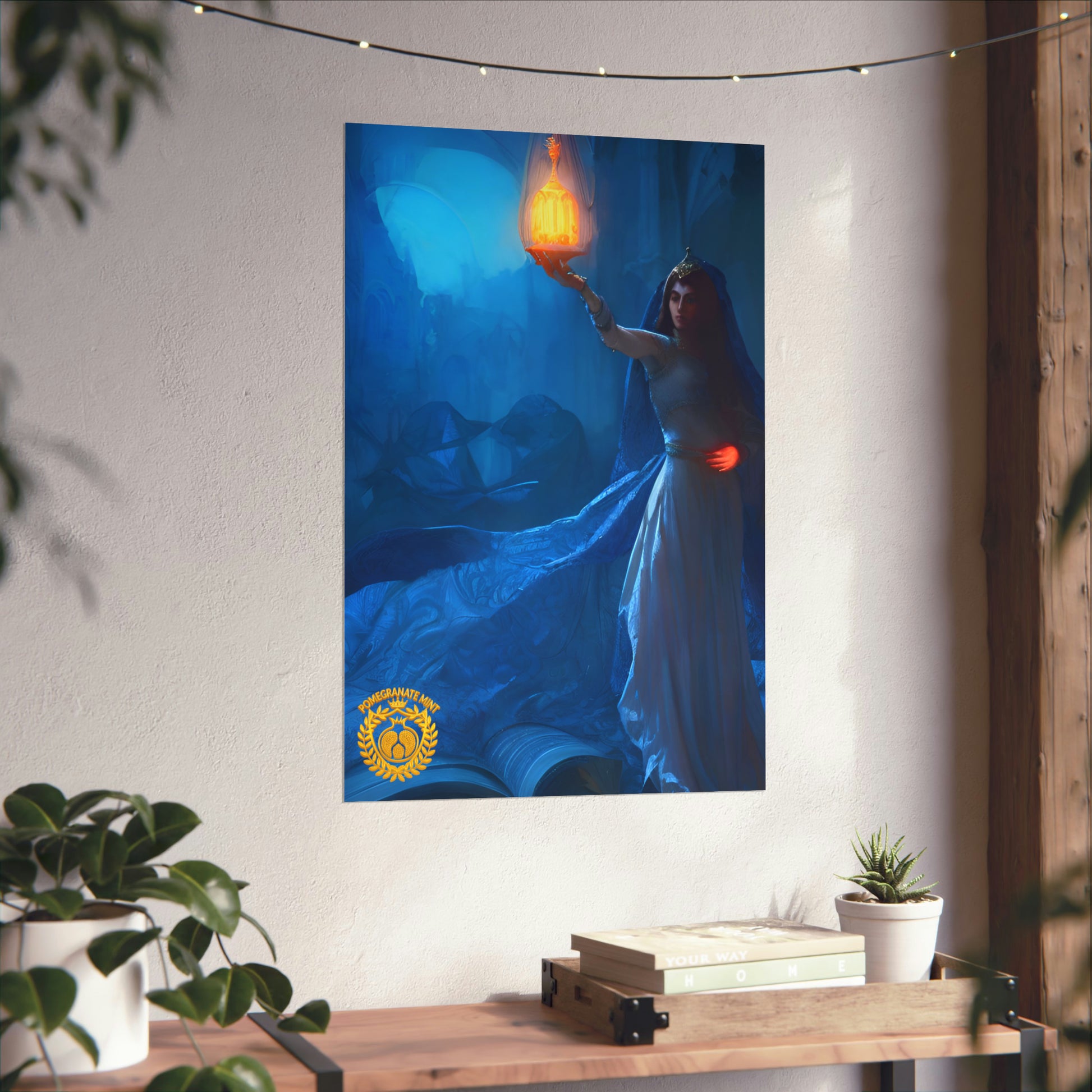 Legend of Akhtamar Island Premium Matte Vertical Poster Pomegranate Mint