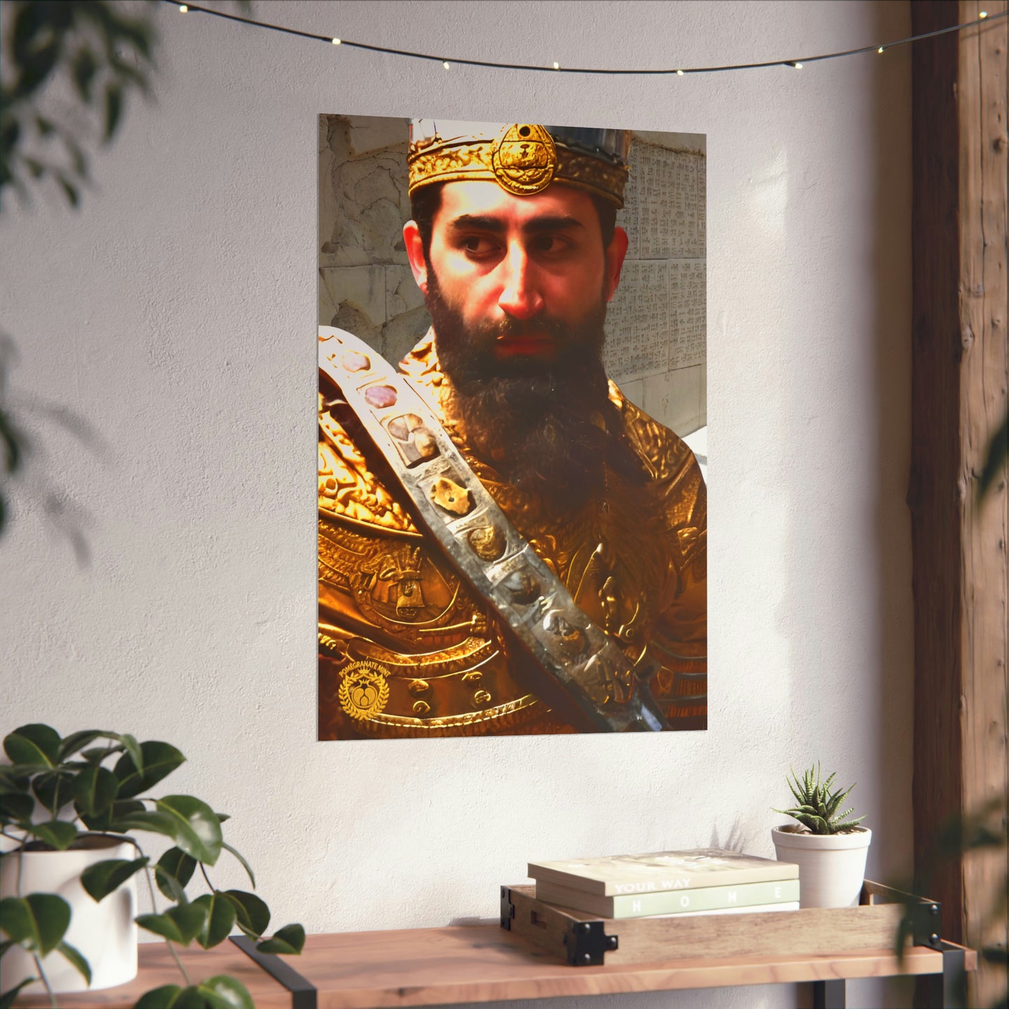 Artaxias II of Armenia Premium Matte Vertical Poster Pomegranate Mint