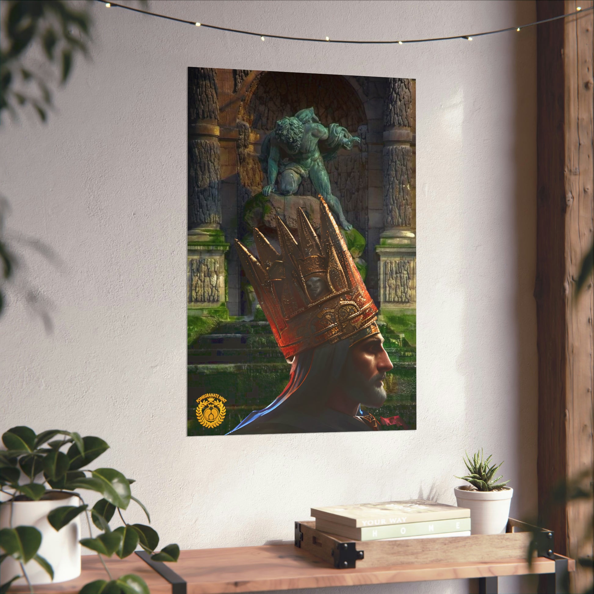 Tigranes the Great of Armenia Premium Matte Vertical Poster Pomegranate Mint