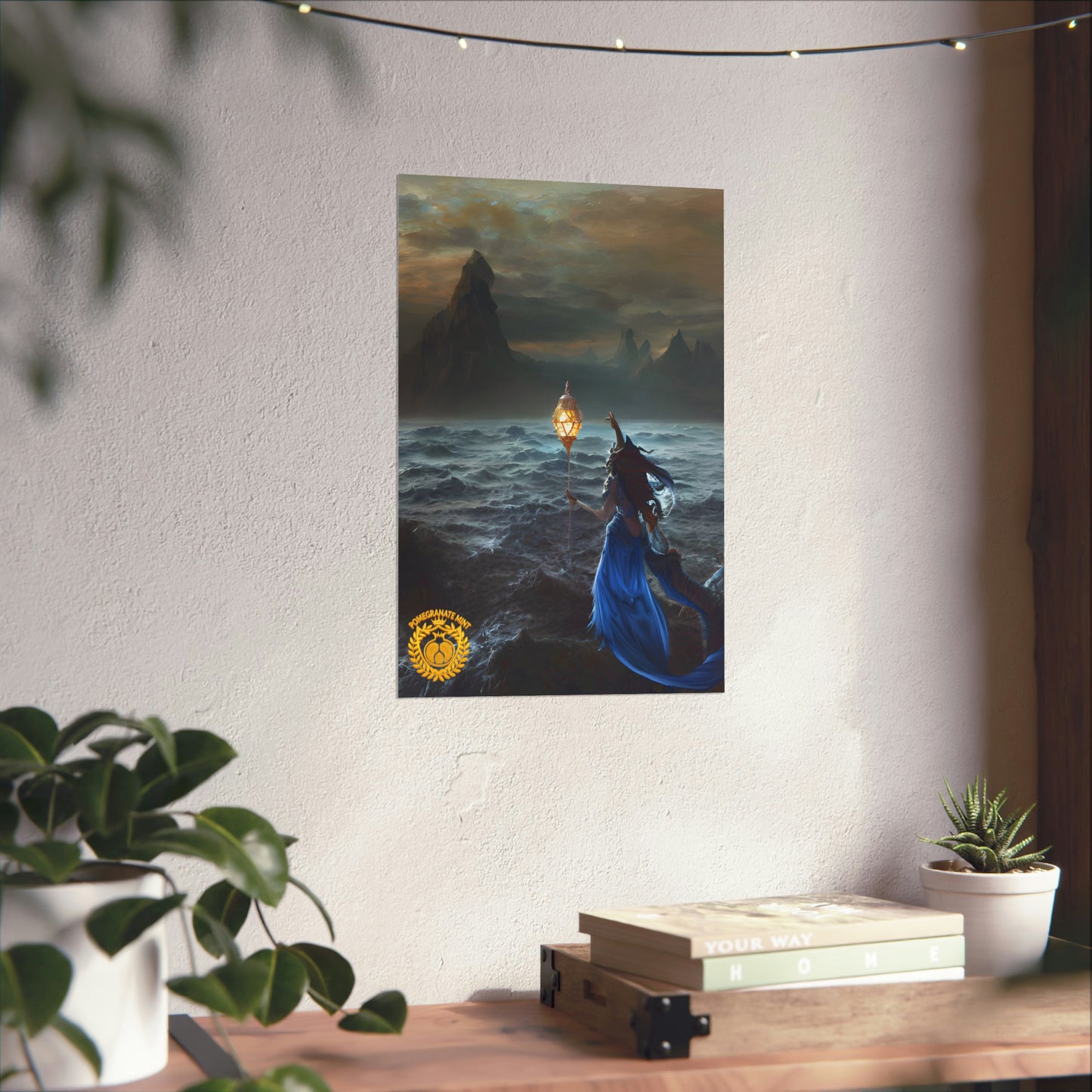 Legend of Akhtamar Island Premium Matte Vertical Poster Pomegranate Mint