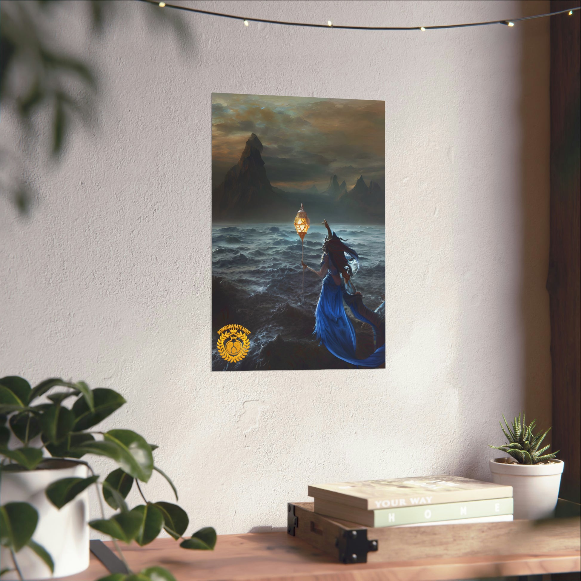Legend of Akhtamar Island Premium Matte Vertical Poster Pomegranate Mint