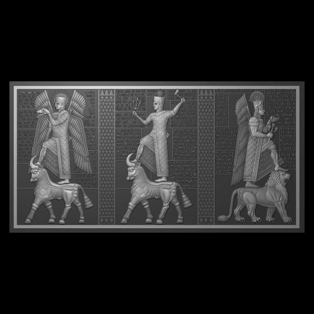 Available Now! 2025 Gods of Urartu 100g Silver Proof Set Pomegranate Mint