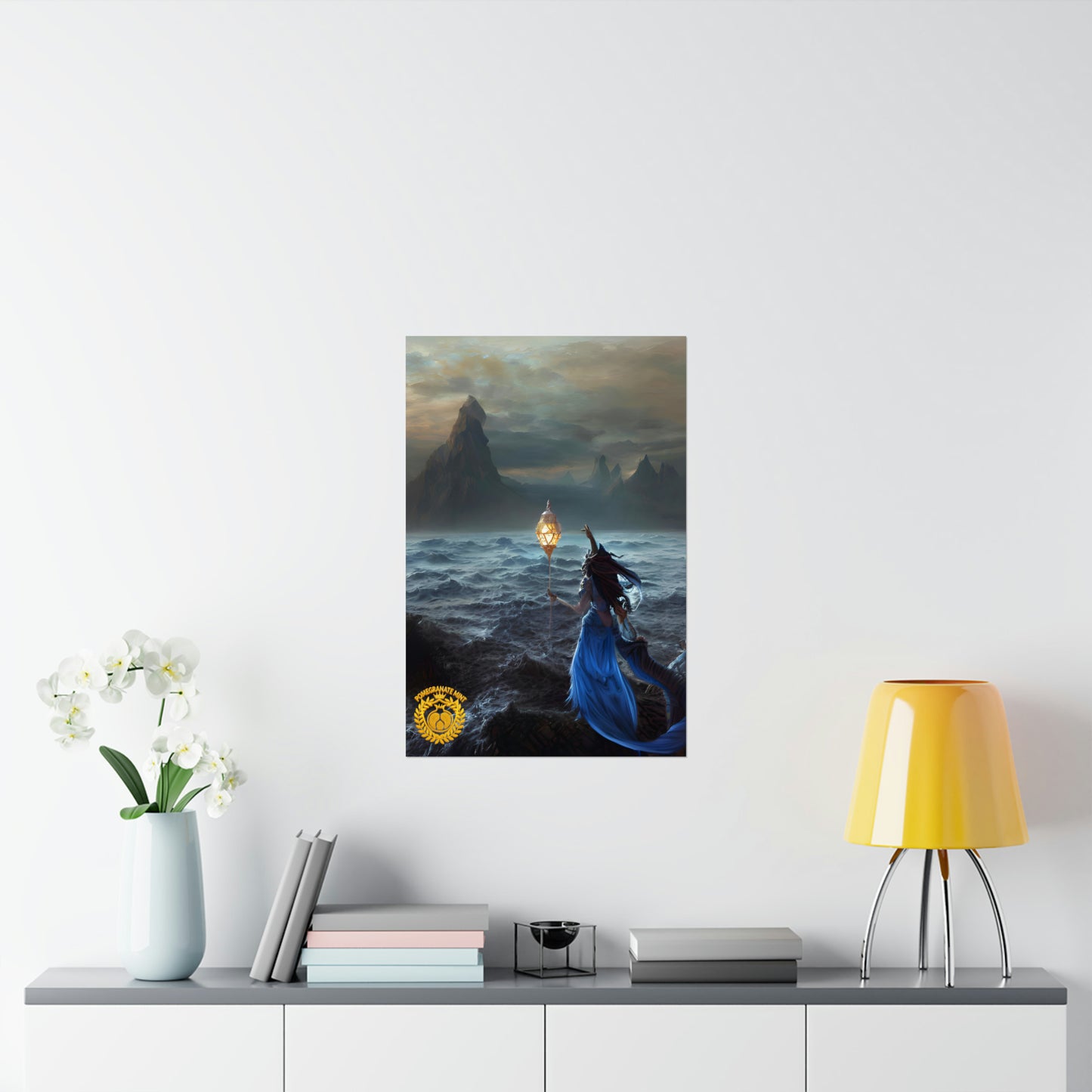 Legend of Akhtamar Island Premium Matte Vertical Poster Pomegranate Mint