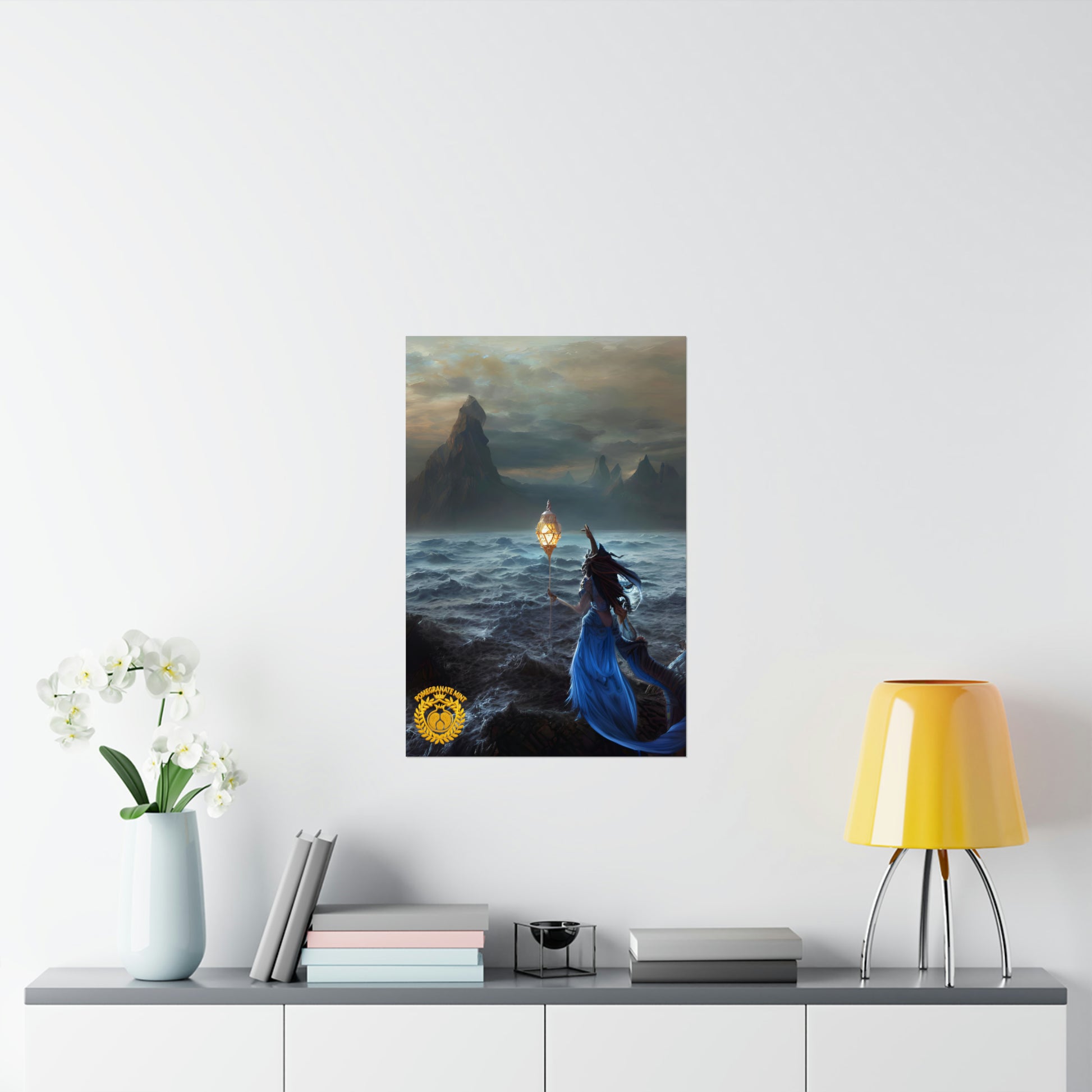 Legend of Akhtamar Island Premium Matte Vertical Poster Pomegranate Mint