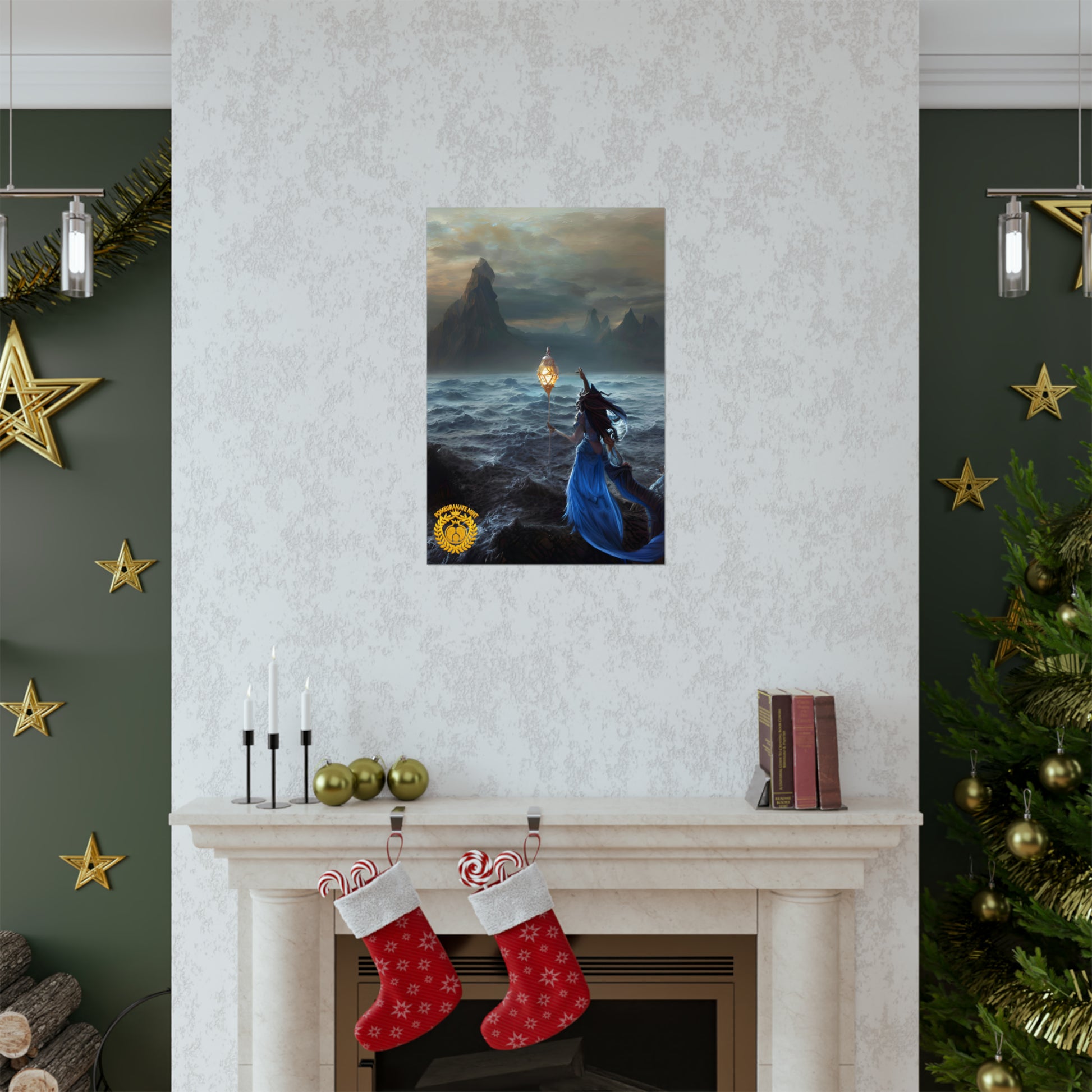 Legend of Akhtamar Island Premium Matte Vertical Poster Pomegranate Mint