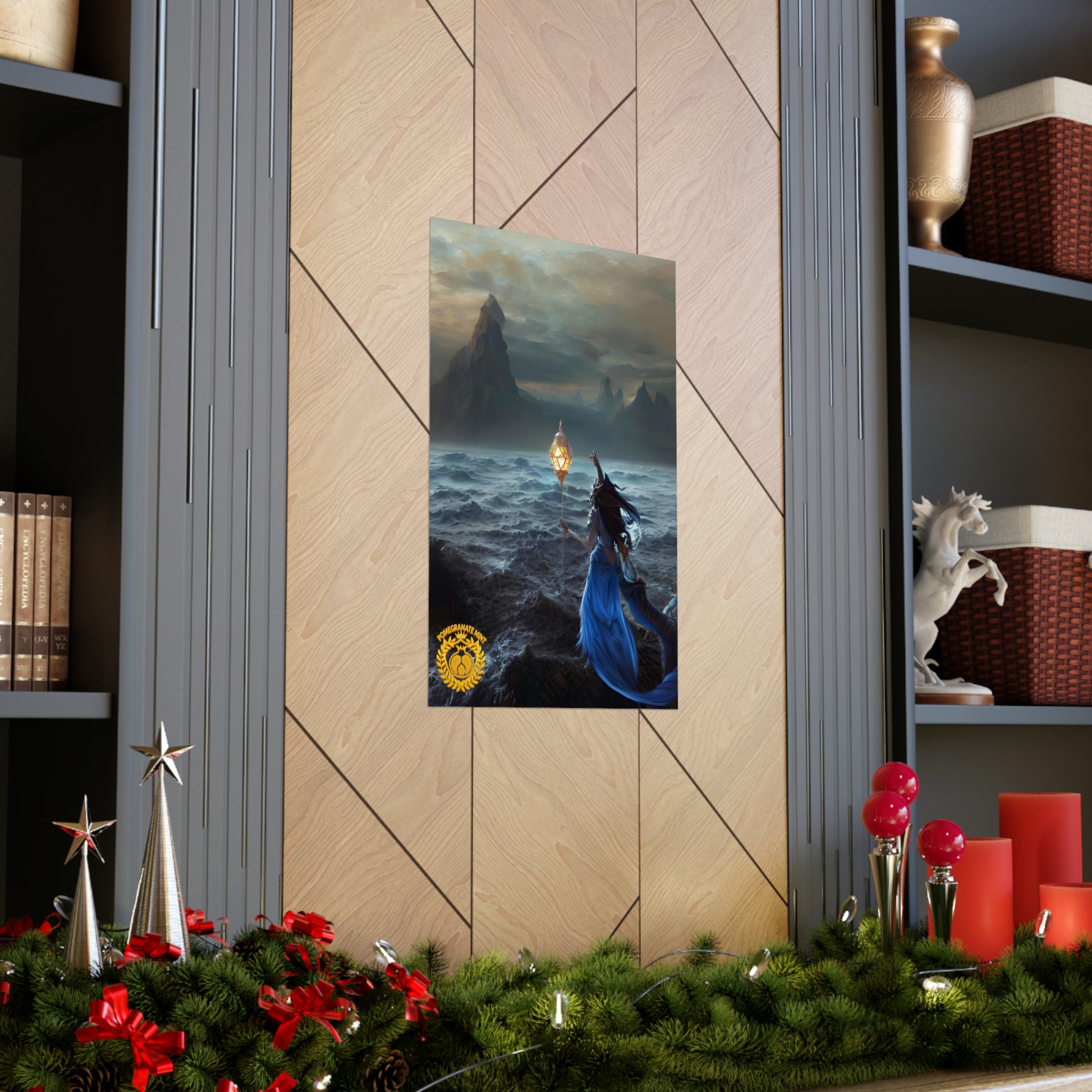 Legend of Akhtamar Island Premium Matte Vertical Poster Pomegranate Mint