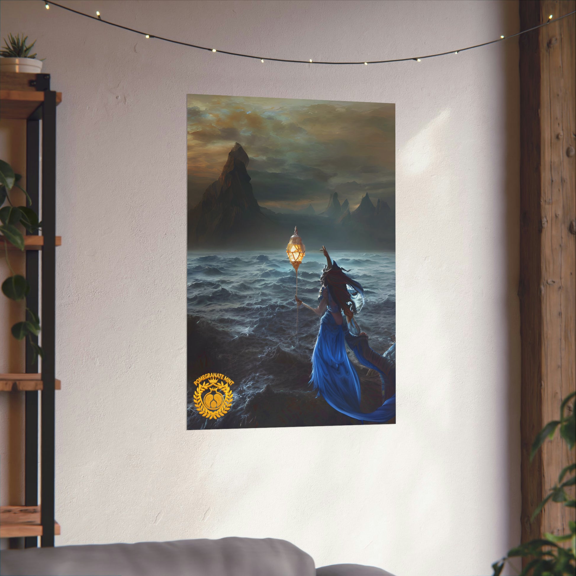 Legend of Akhtamar Island Premium Matte Vertical Poster Pomegranate Mint
