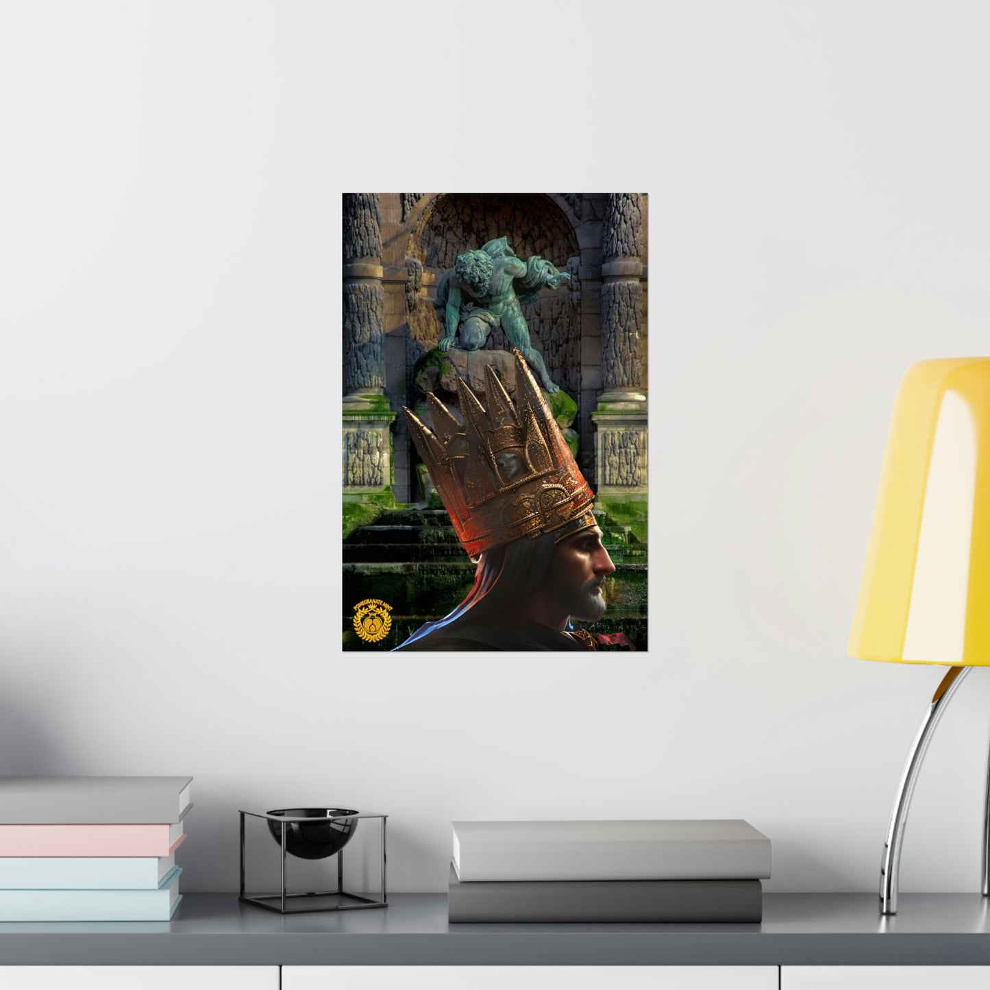 Tigranes the Great of Armenia Premium Matte Vertical Poster Pomegranate Mint