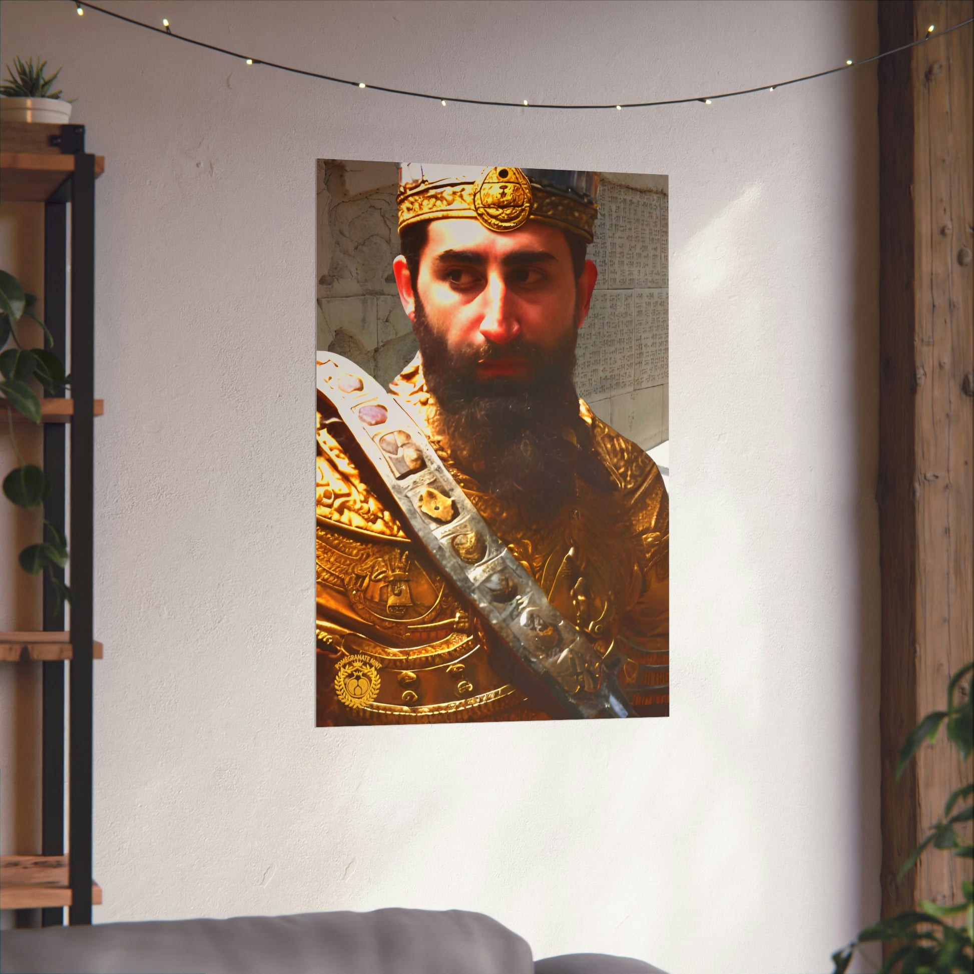 Artaxias II of Armenia Premium Matte Vertical Poster Pomegranate Mint