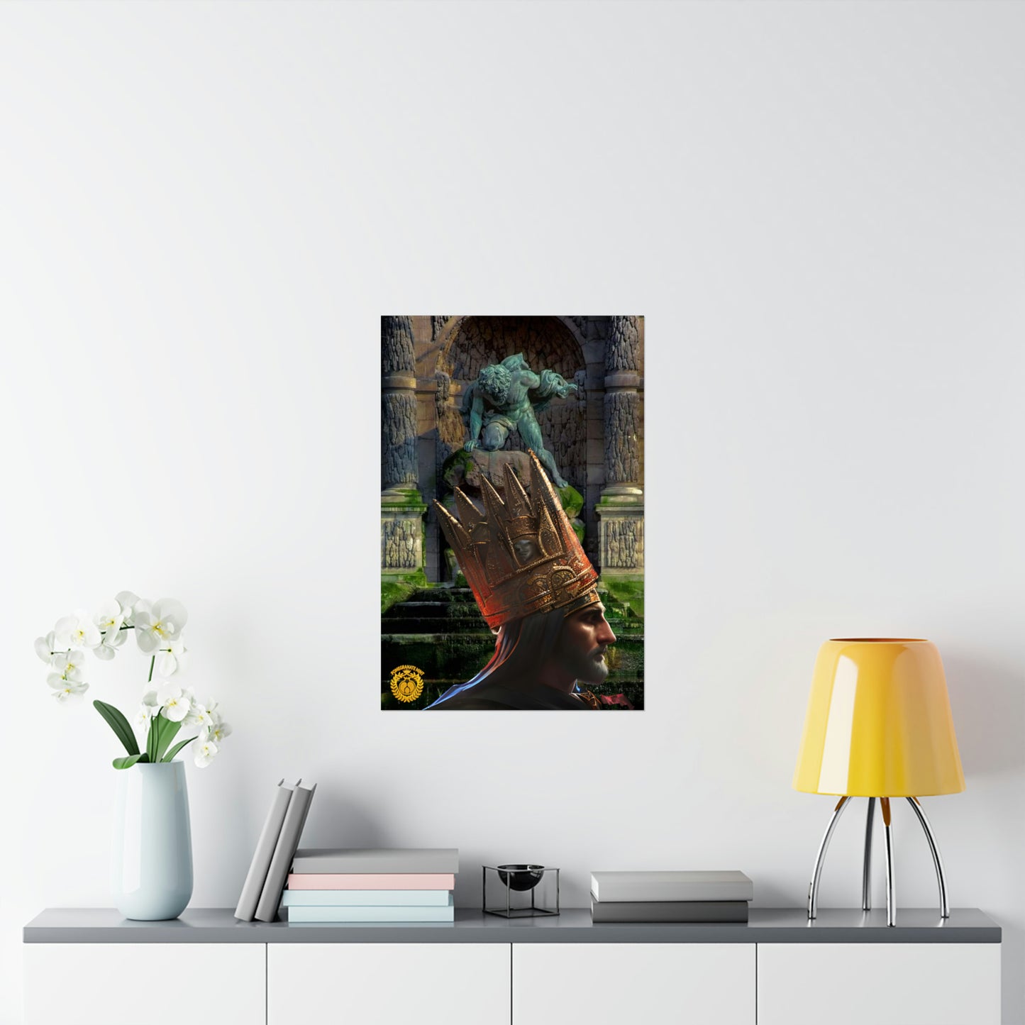 Tigranes the Great of Armenia Premium Matte Vertical Poster Pomegranate Mint
