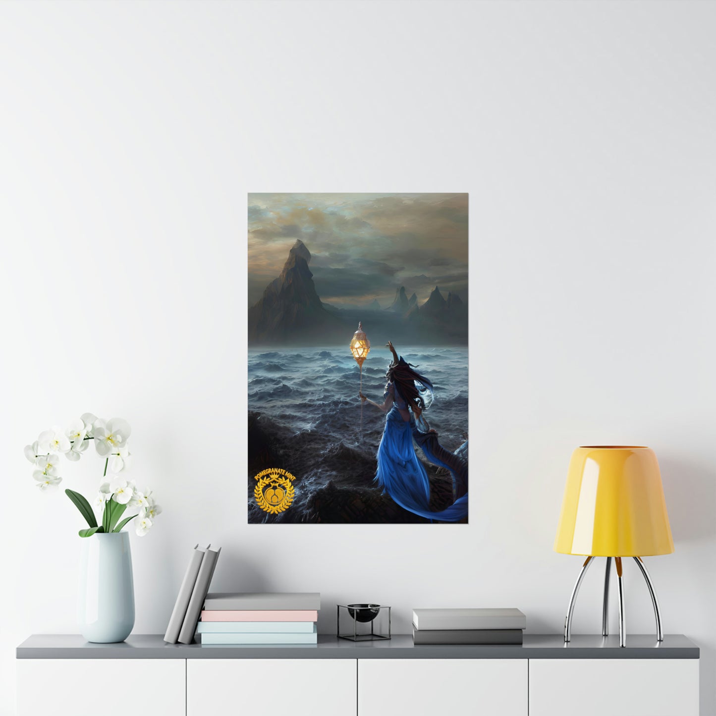 Legend of Akhtamar Island Premium Matte Vertical Poster Pomegranate Mint