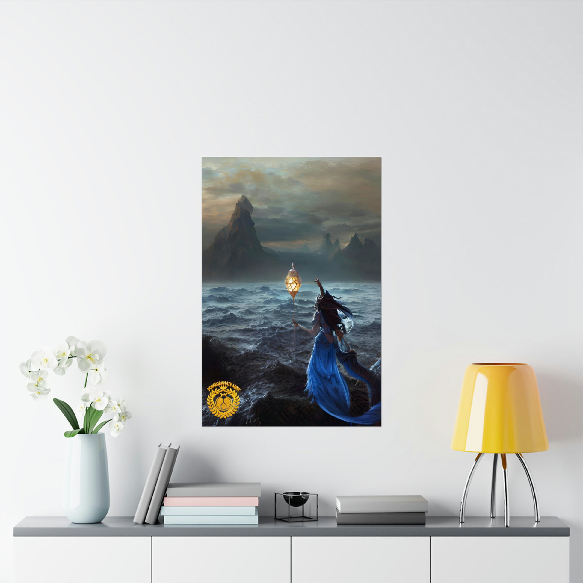 Legend of Akhtamar Island Premium Matte Vertical Poster Pomegranate Mint