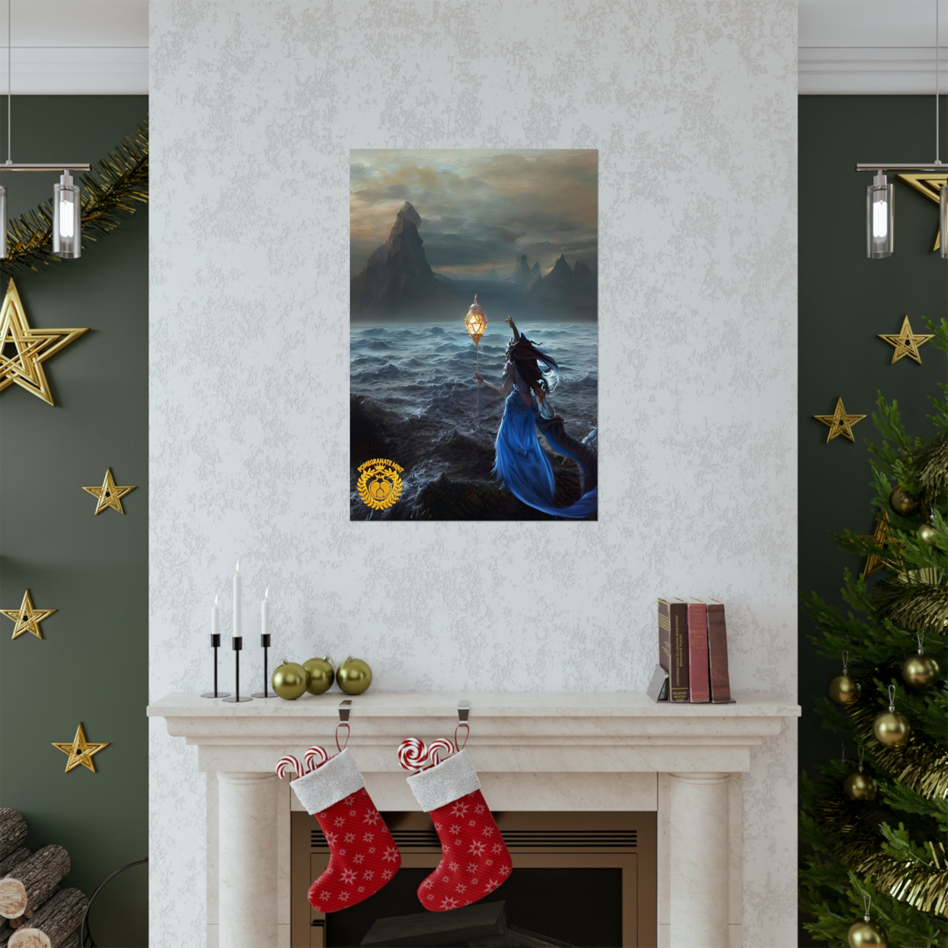 Legend of Akhtamar Island Premium Matte Vertical Poster Pomegranate Mint