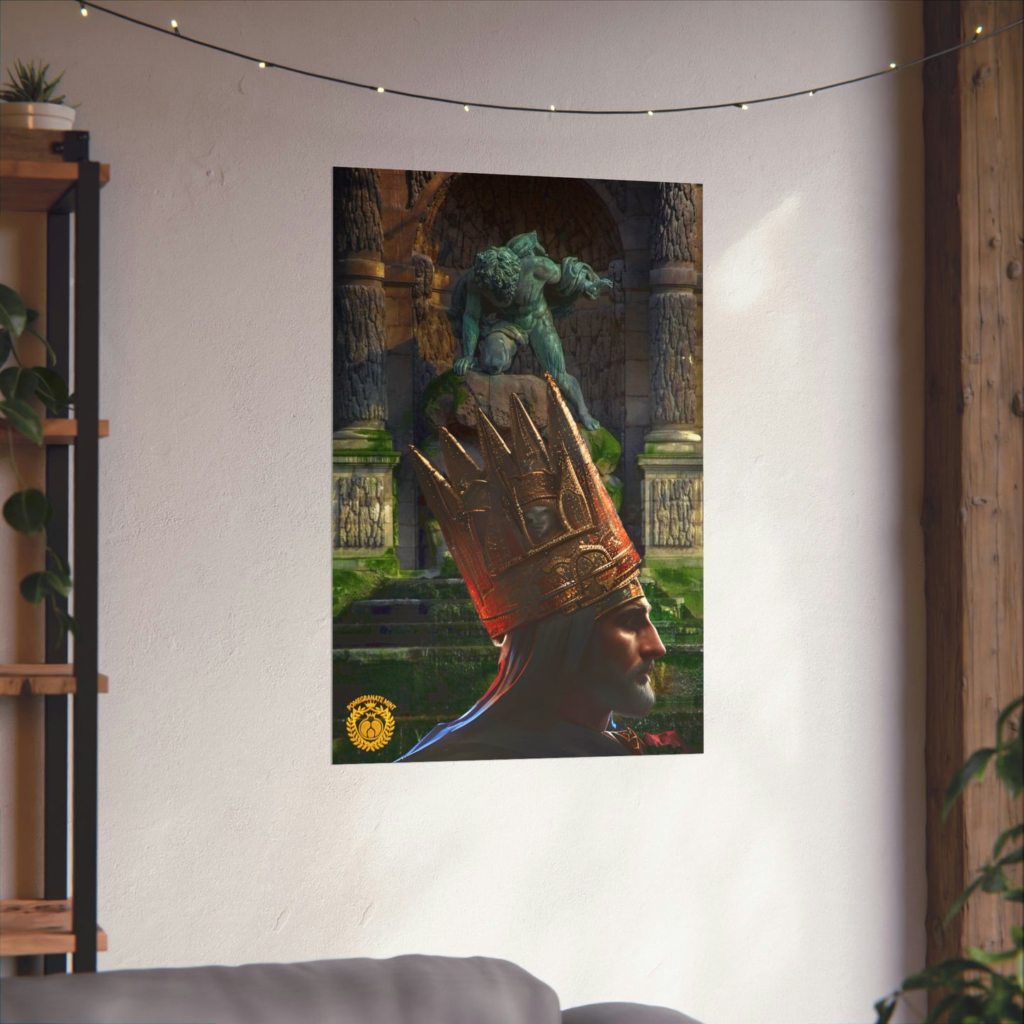 Tigranes the Great of Armenia Premium Matte Vertical Poster Pomegranate Mint