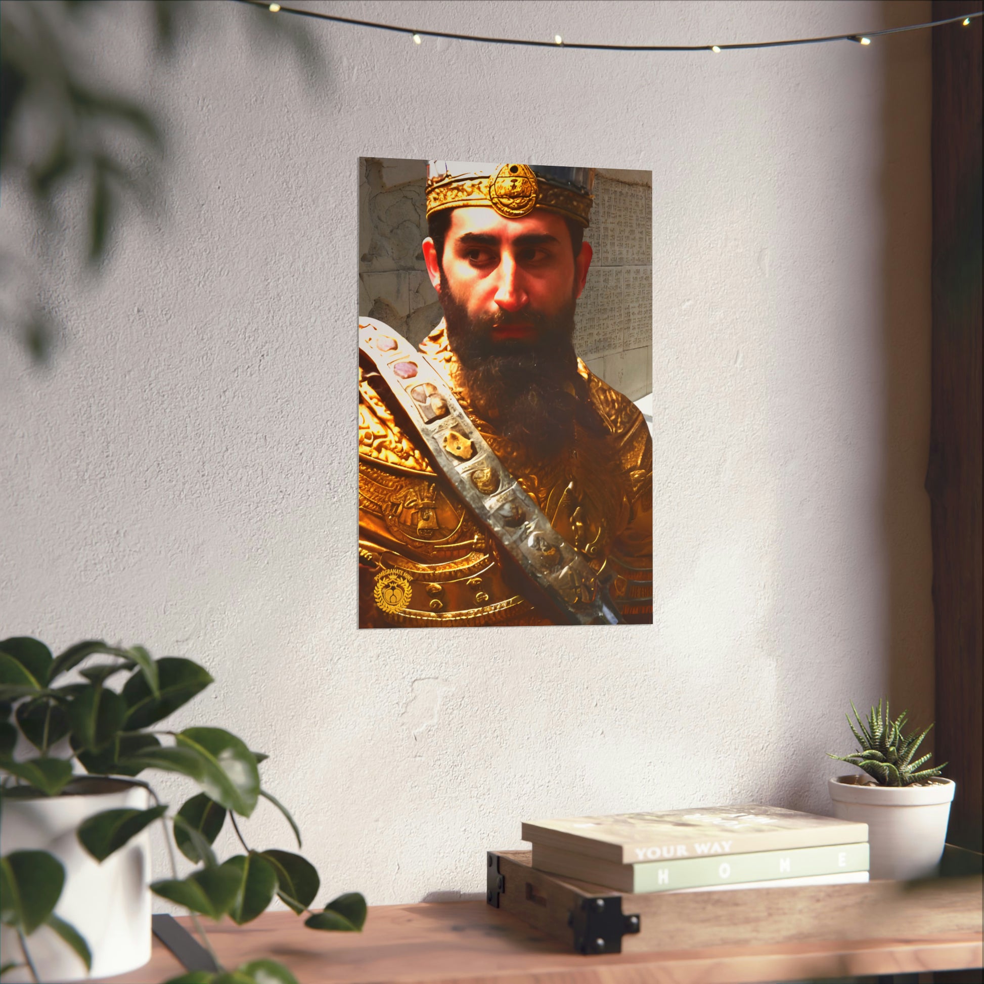 Artaxias II of Armenia Premium Matte Vertical Poster Pomegranate Mint