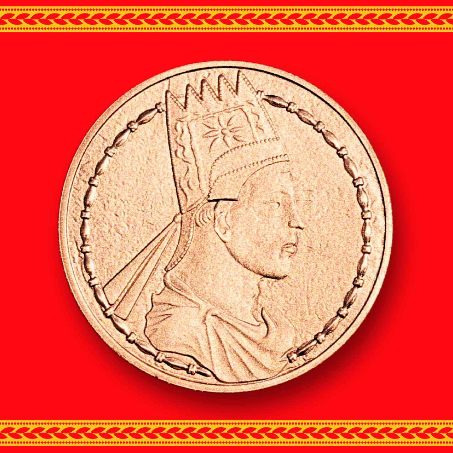 2024 Tigranes the Great Copper Chalkoi Coin Pomegranate Mint