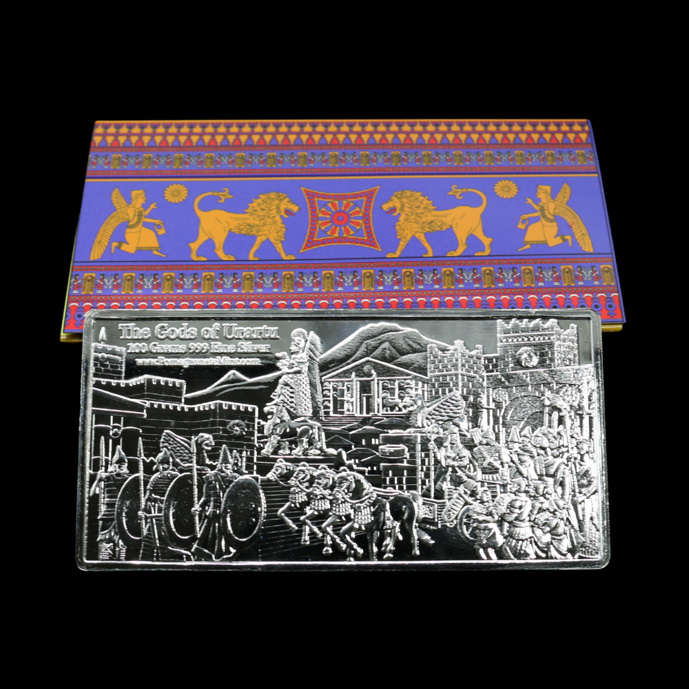 Available Now! 2025 Gods of Urartu 100g Silver Proof Set Pomegranate Mint