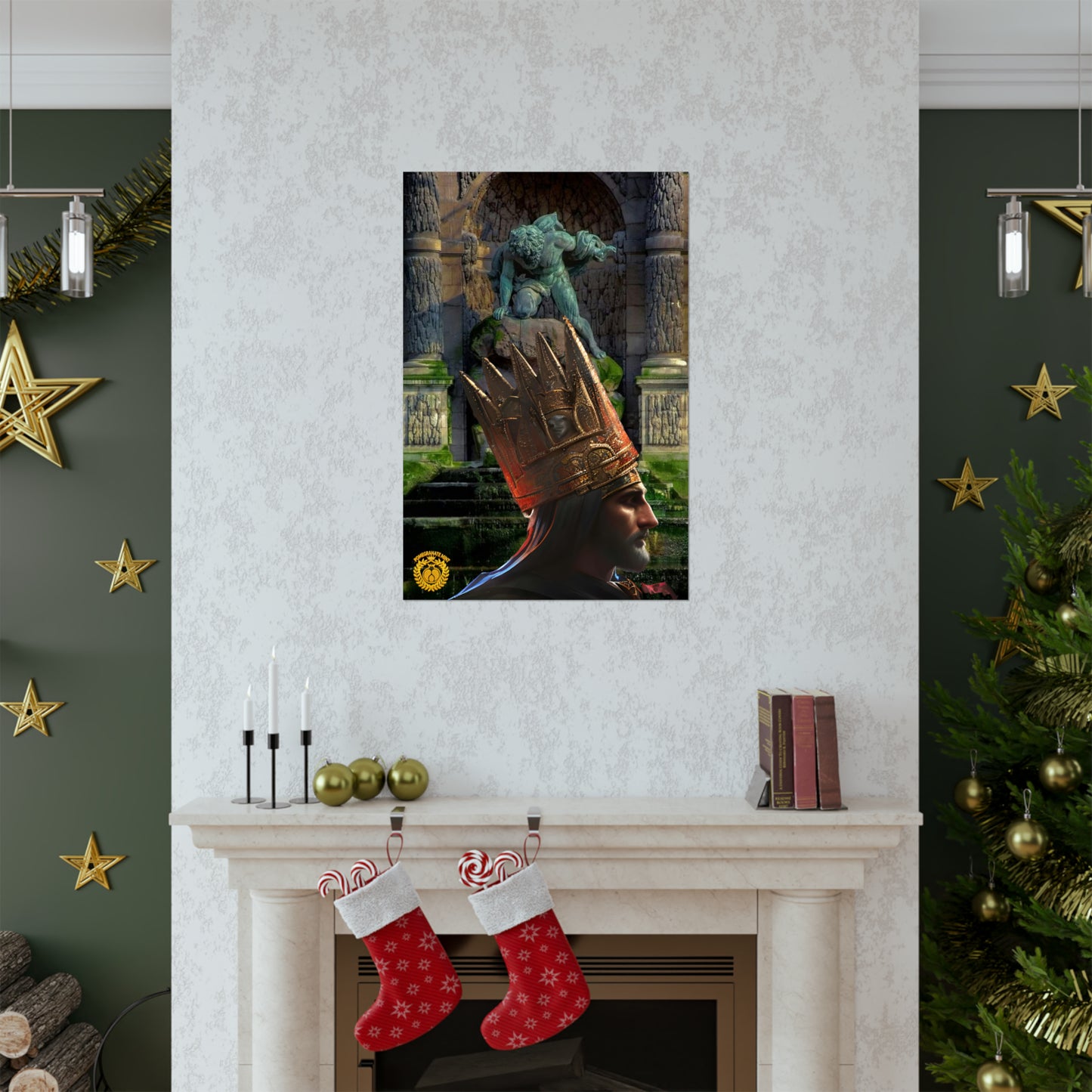 Tigranes the Great of Armenia Premium Matte Vertical Poster Pomegranate Mint