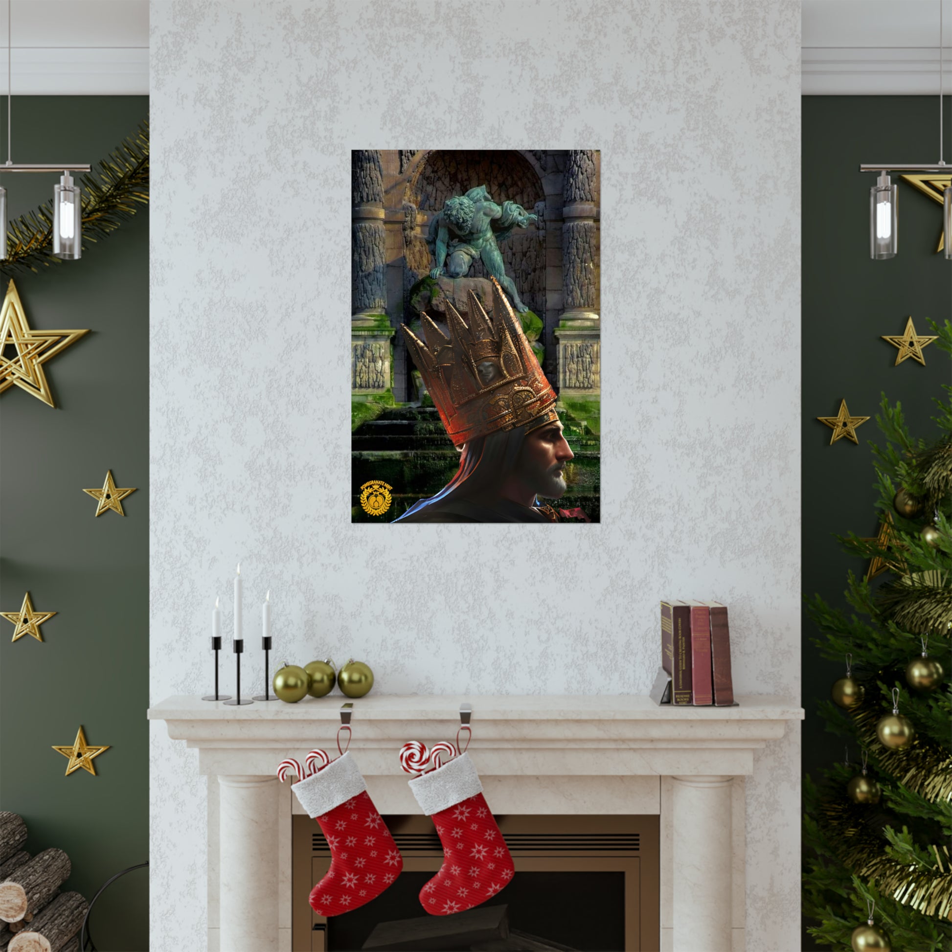 Tigranes the Great of Armenia Premium Matte Vertical Poster Pomegranate Mint