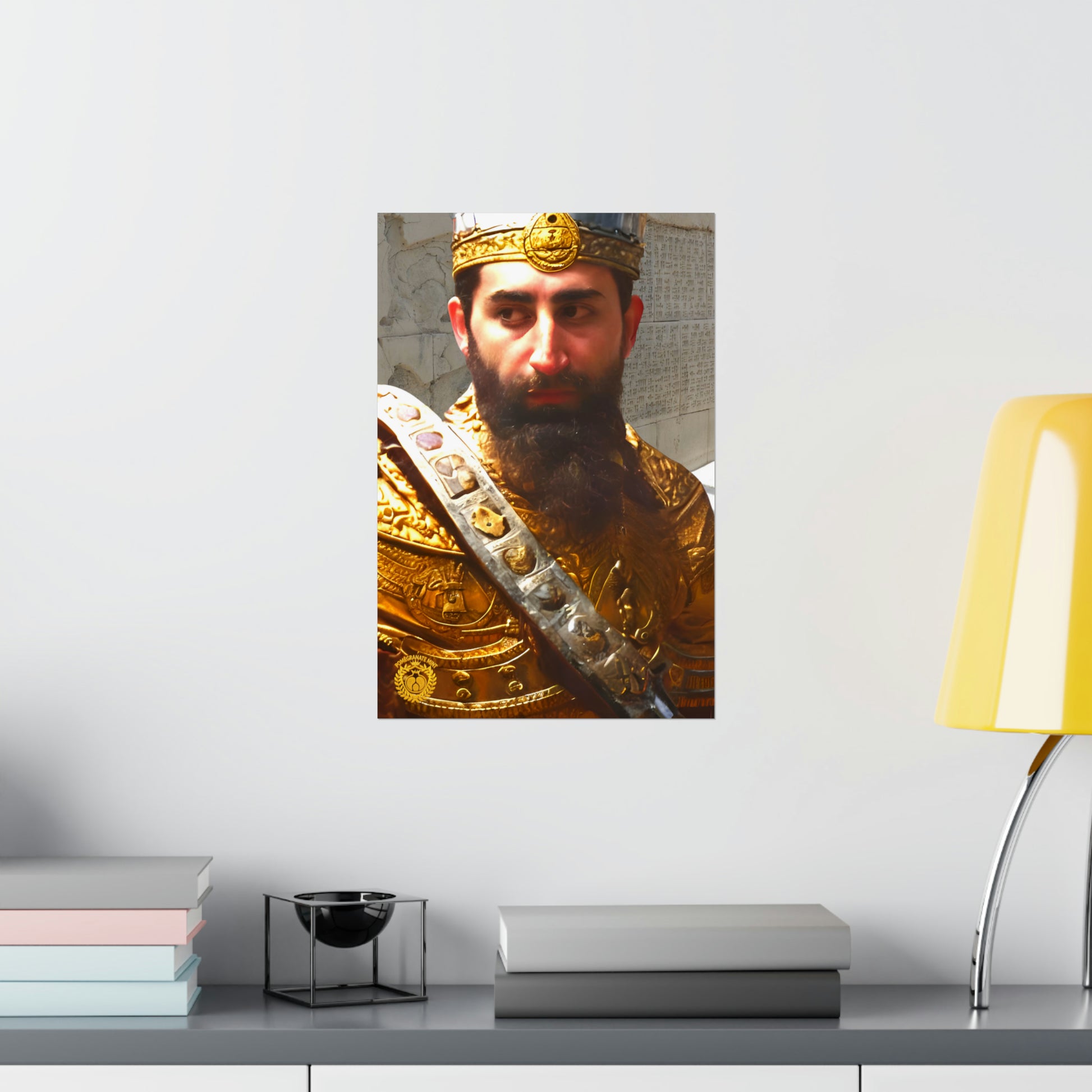 Artaxias II of Armenia Premium Matte Vertical Poster Pomegranate Mint