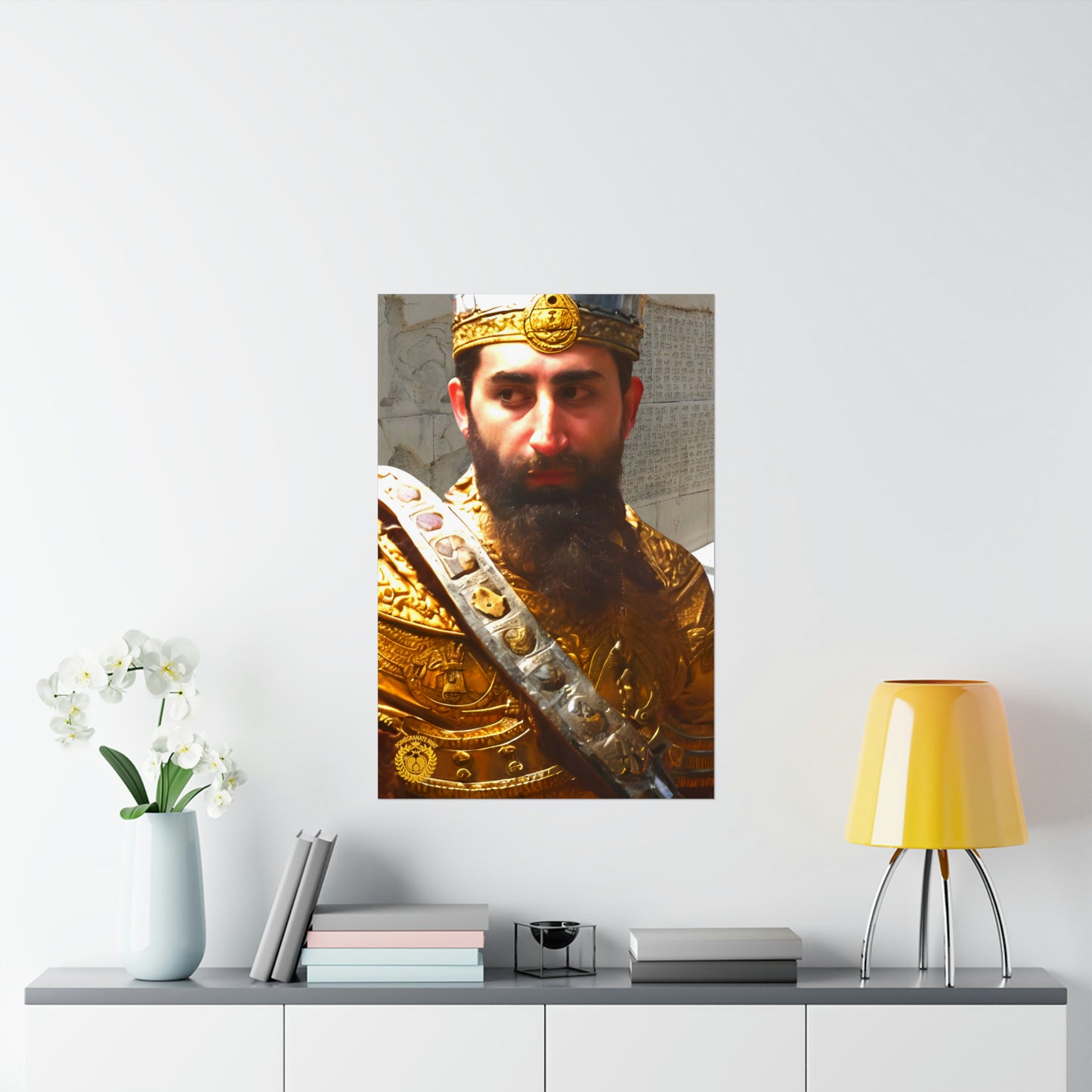 Artaxias II of Armenia Premium Matte Vertical Poster Pomegranate Mint