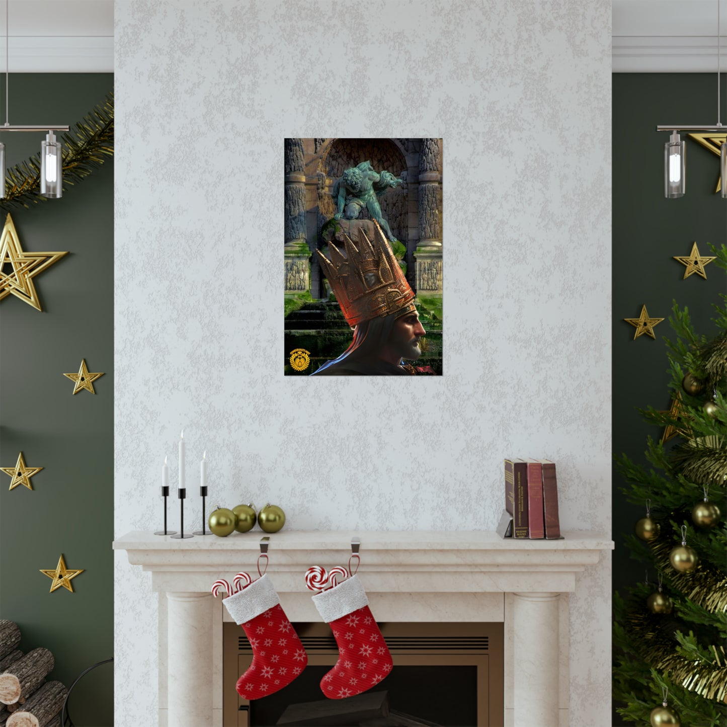 Tigranes the Great of Armenia Premium Matte Vertical Poster Pomegranate Mint