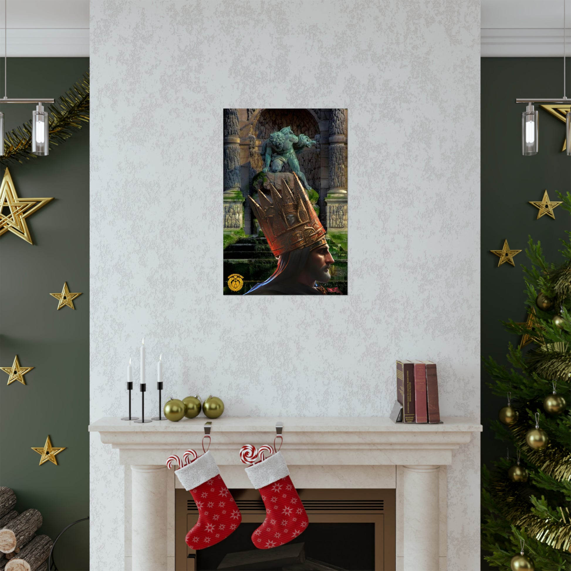 Tigranes the Great of Armenia Premium Matte Vertical Poster Pomegranate Mint