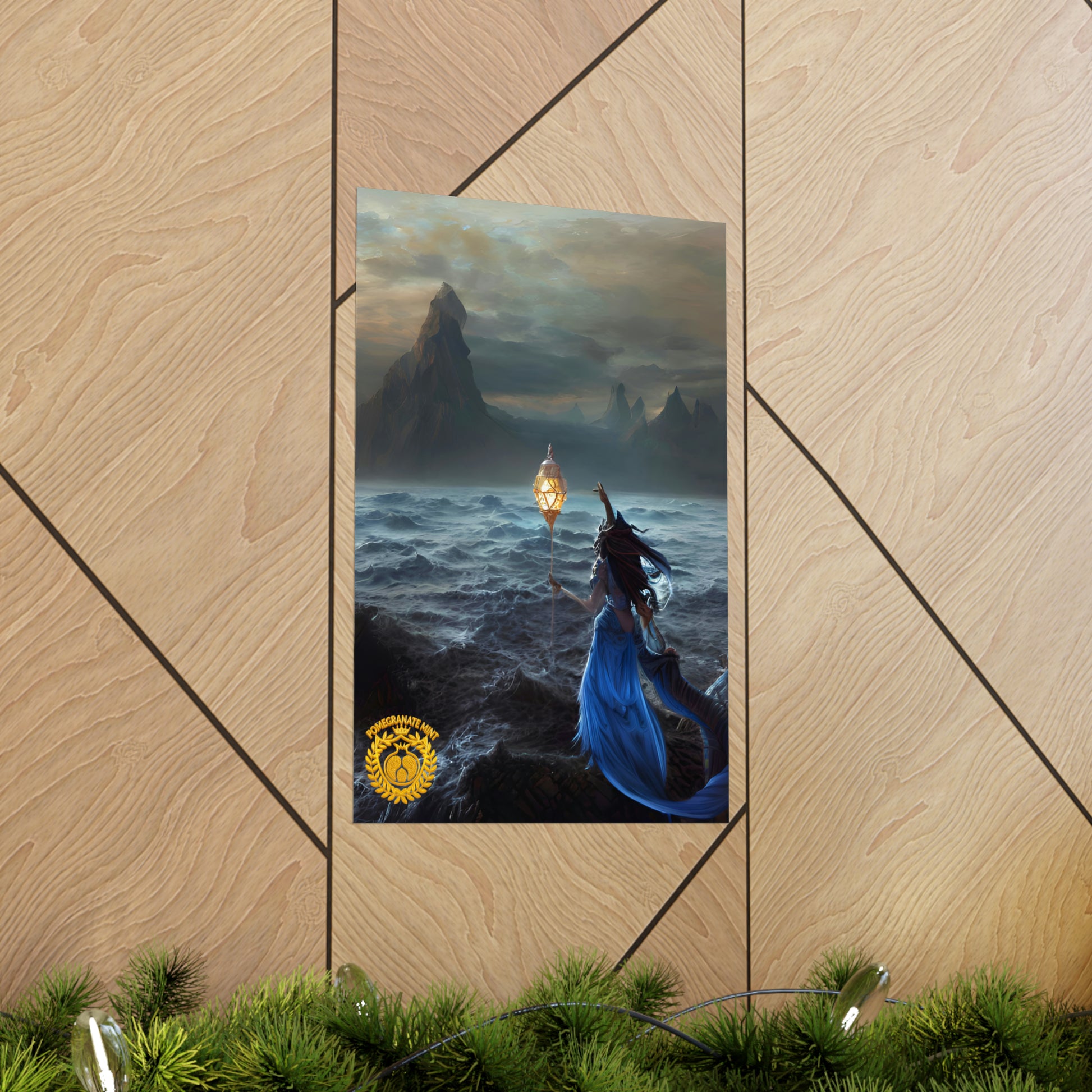 Legend of Akhtamar Island Premium Matte Vertical Poster Pomegranate Mint