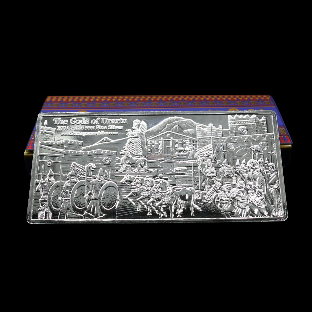 Available Now! 2025 Gods of Urartu 100g Silver Proof Set Pomegranate Mint