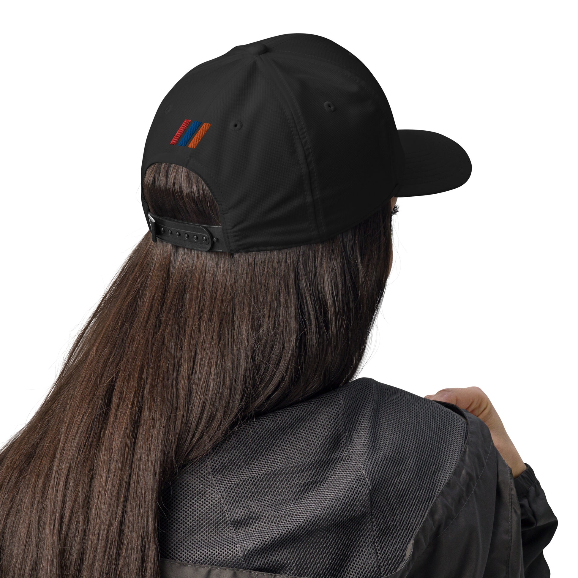 Unisex Adidas "Shield of Armenia & Tricolor Flag" Embroidered Hat Pomegranate Mint