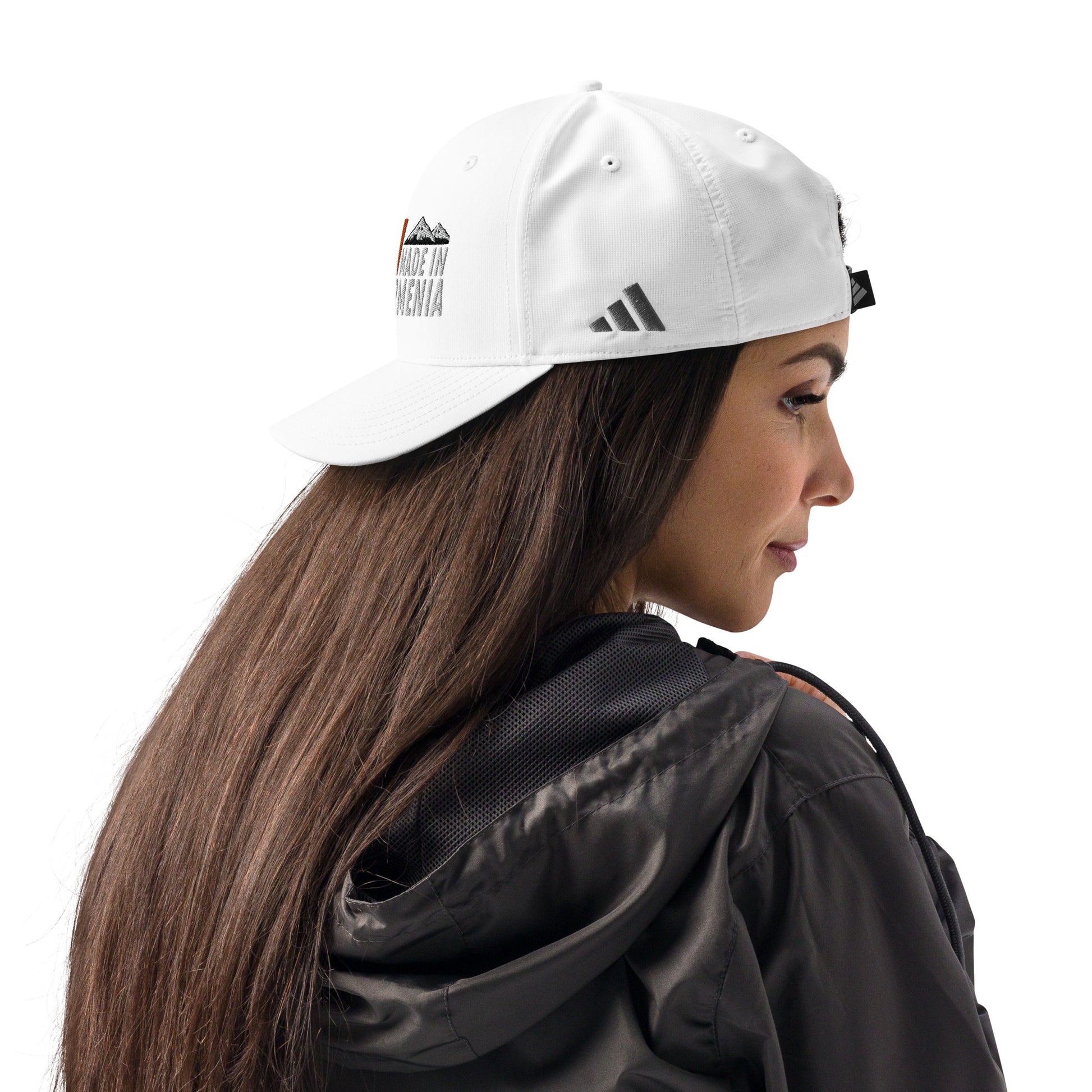 Unisex Adidas "Made in Armenia & Tricolor" Embroidered Performance Hat Pomegranate Mint