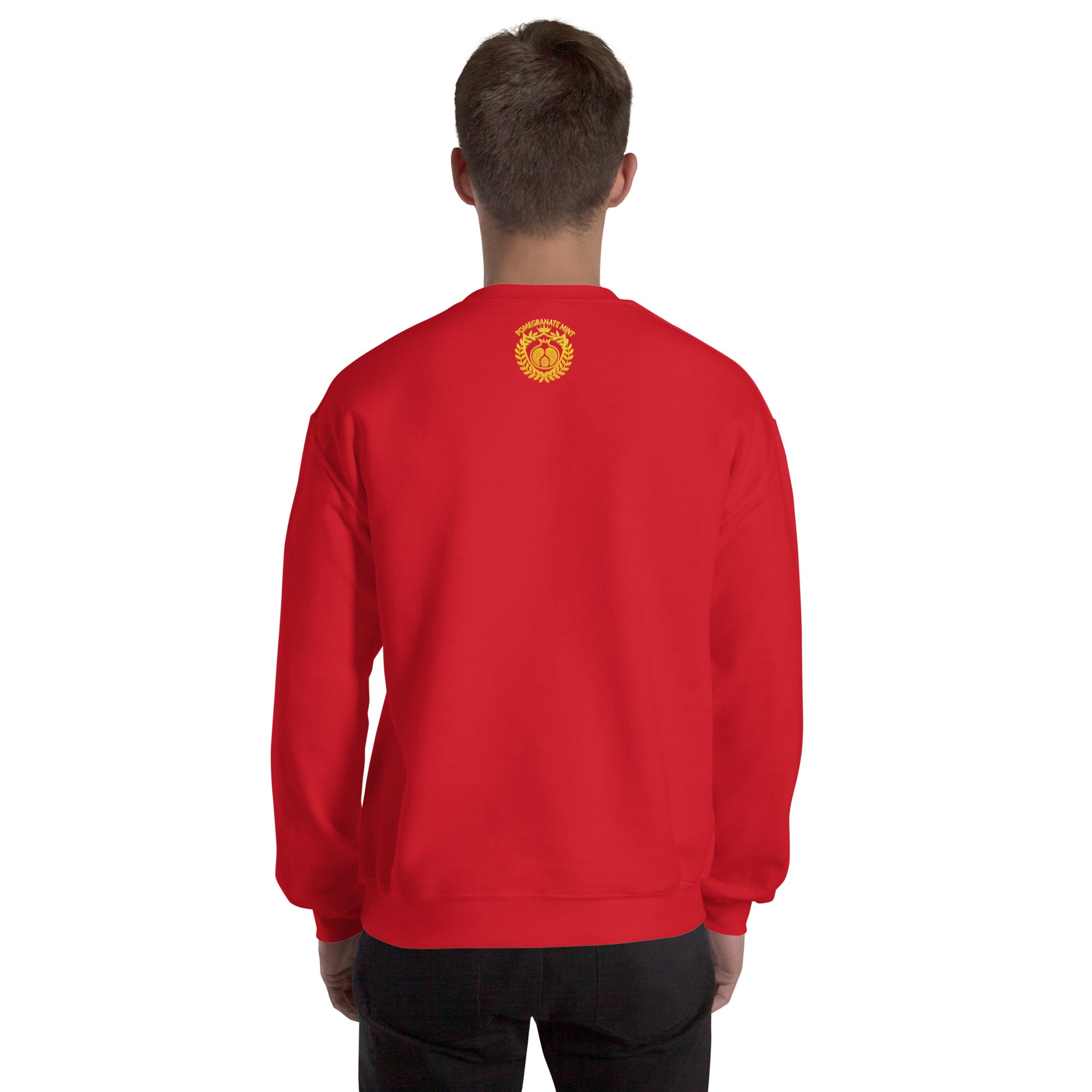 Unisex "Dashnaktsutyun" Graphic Sweatshirt - Հայ Յեղափոխական Դաշնակցութիւն Pomegranate Mint