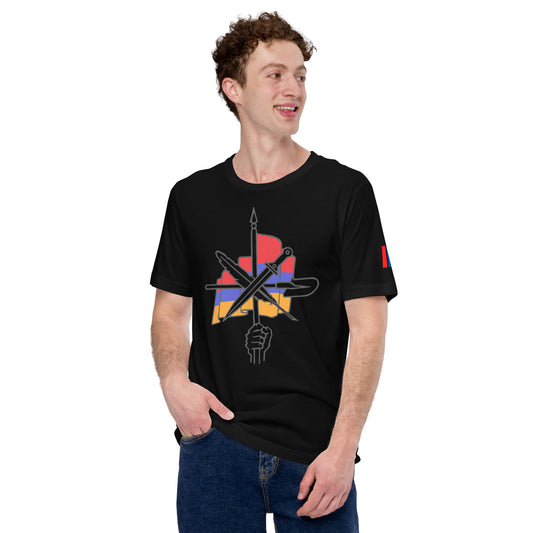 Unisex "Dashnaktsutyun" Graphic T-Shirt - Հայ Յեղափոխական Դաշնակցութիւն Pomegranate Mint