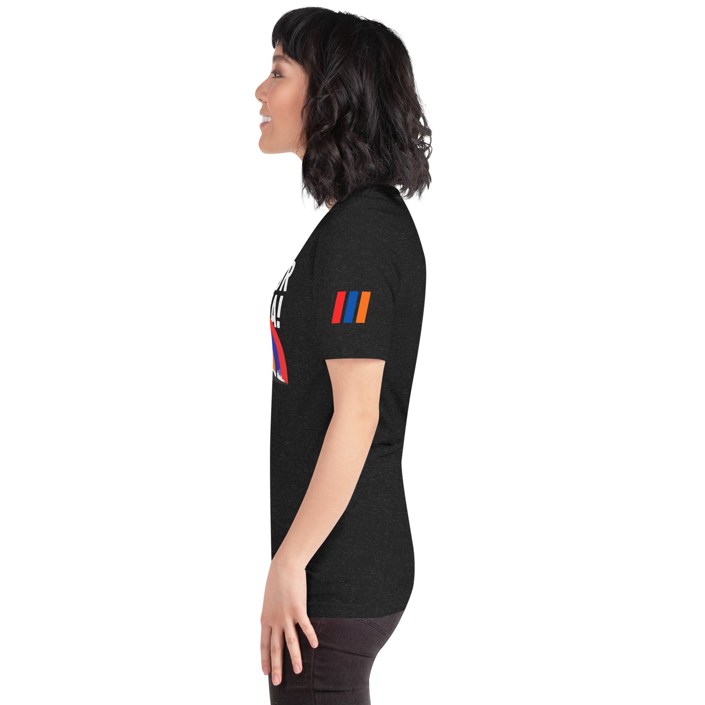 Unisex "Fight For Armenia & Tricolor Flag" Graphic T-Shirt Pomegranate Mint