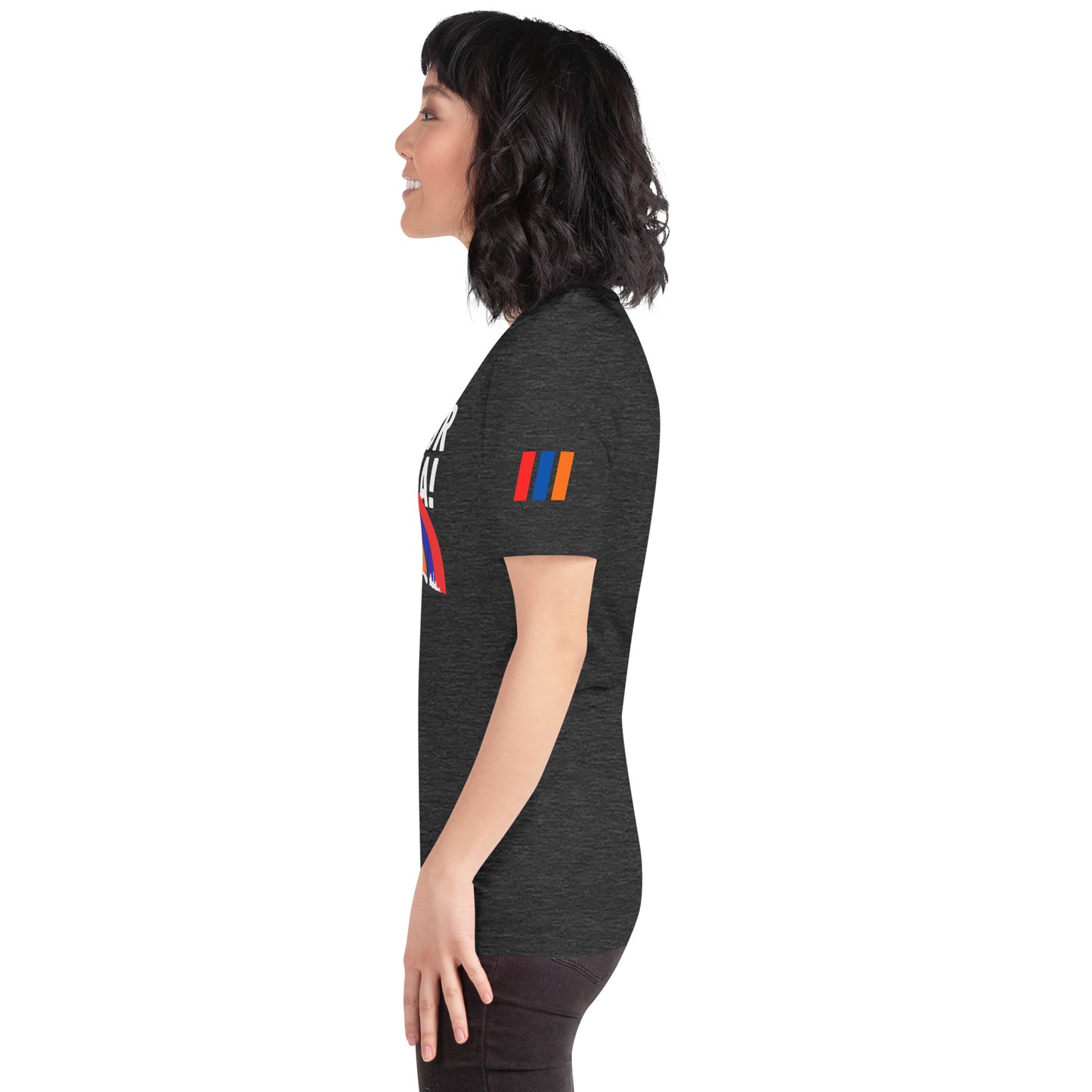 Unisex "Fight For Armenia & Tricolor Flag" Graphic T-Shirt Pomegranate Mint