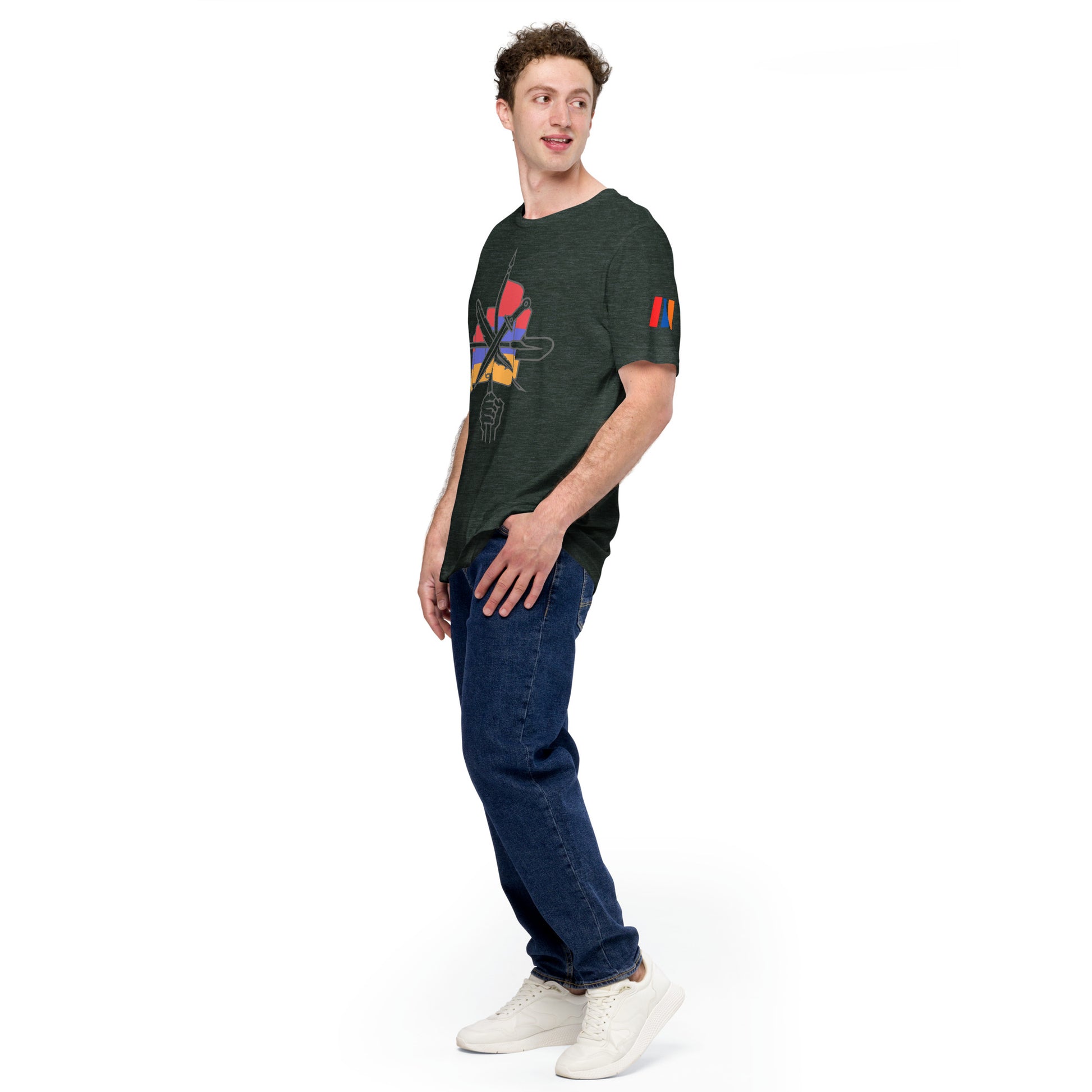 Unisex "Dashnaktsutyun" Graphic T-Shirt - Հայ Յեղափոխական Դաշնակցութիւն Pomegranate Mint