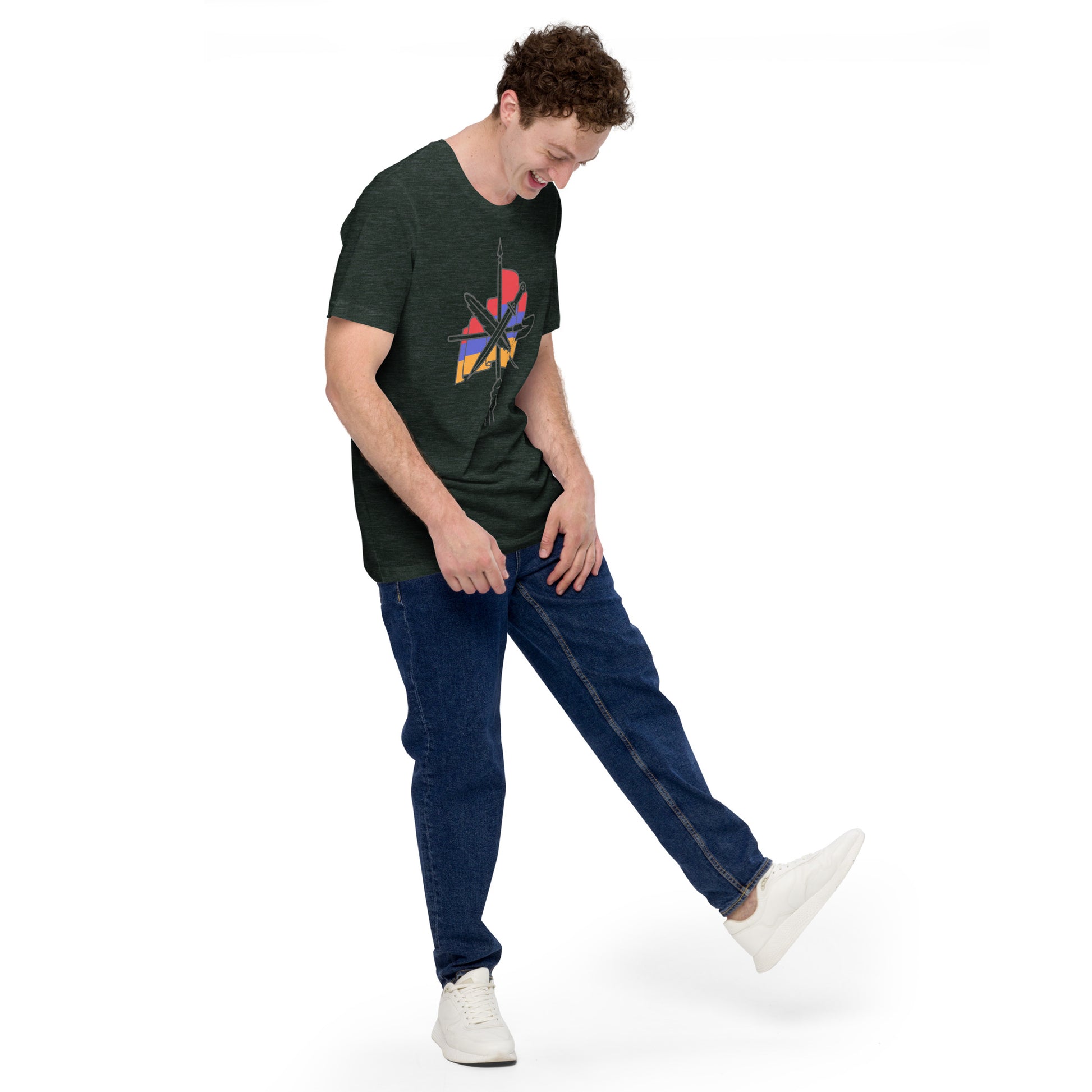 Unisex "Dashnaktsutyun" Graphic T-Shirt - Հայ Յեղափոխական Դաշնակցութիւն Pomegranate Mint